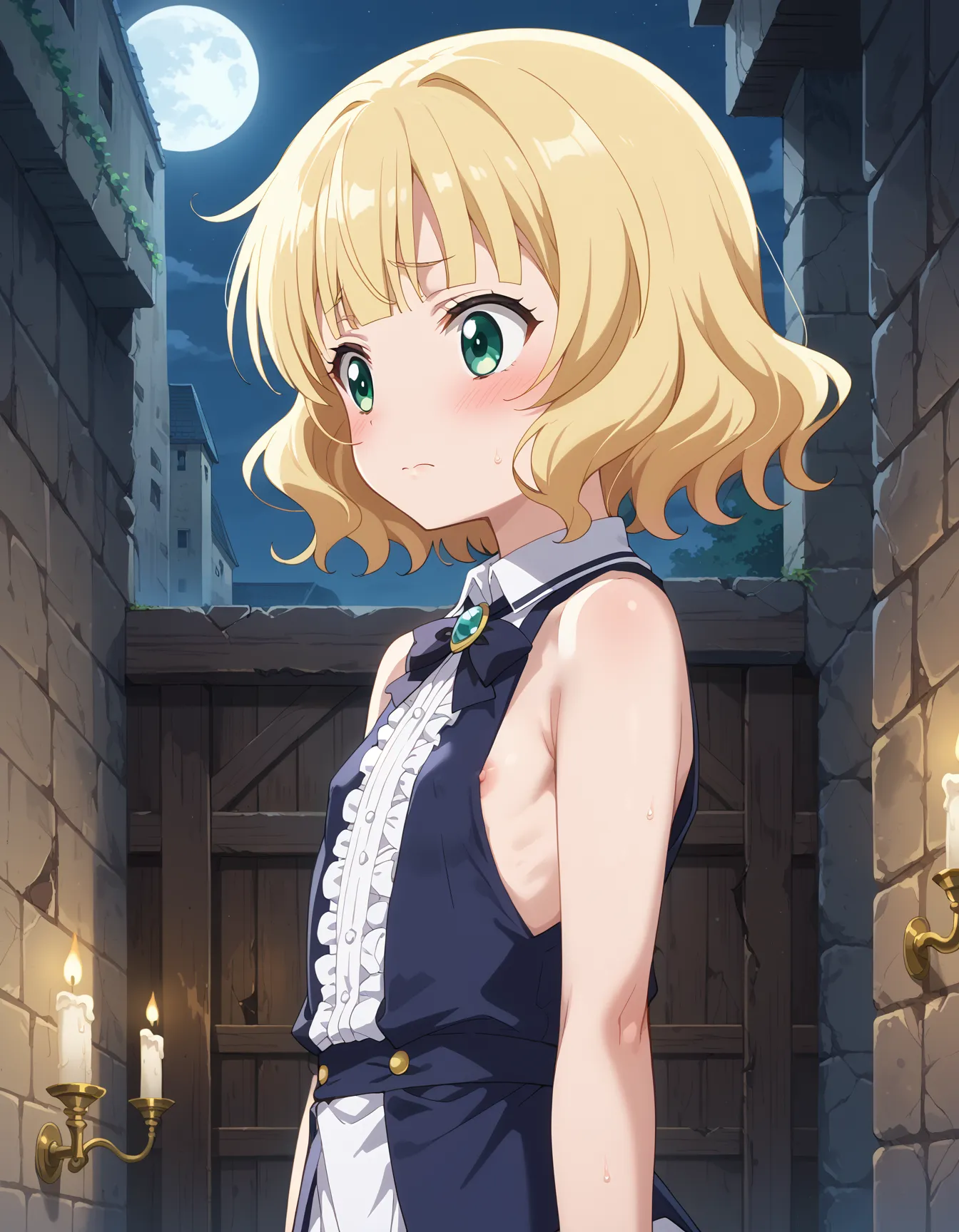 【「貧乳」AIエロ画像（イラスト・アニメ・二次元風）8390枚まとめ！(166ページ目)のエロ画像29枚目