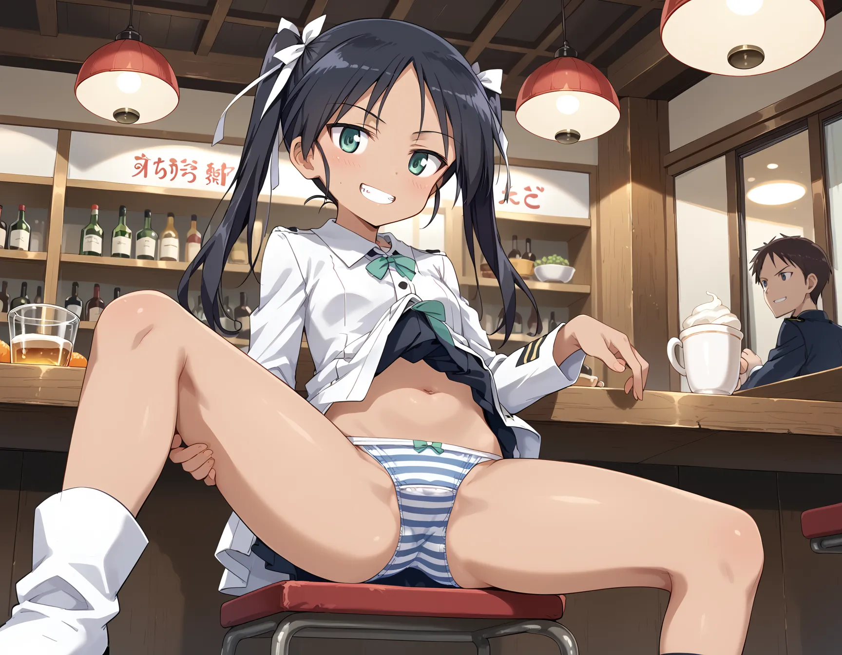 【「貧乳」AIエロ画像（イラスト・アニメ・二次元風）8390枚まとめ！(166ページ目)のエロ画像28枚目