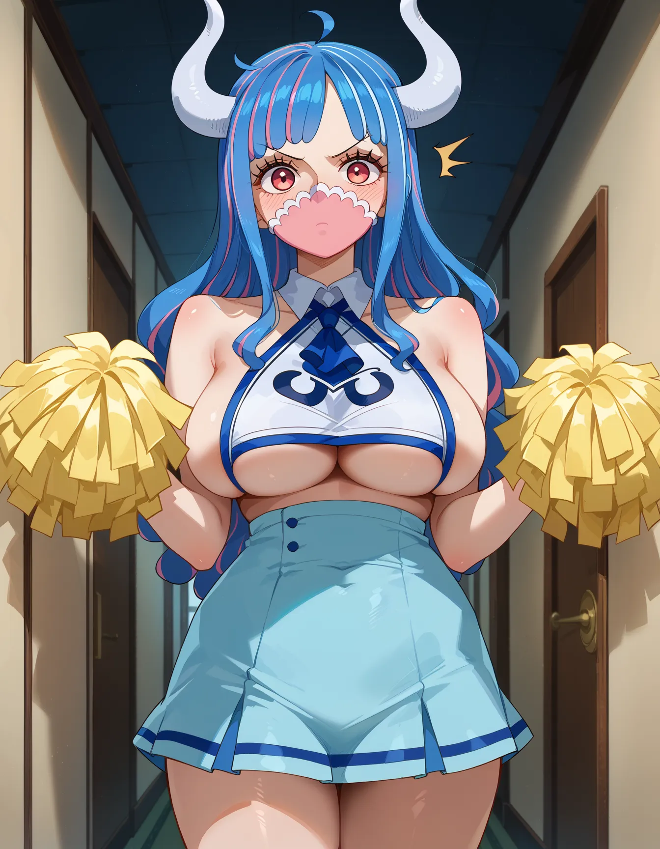 【「チアリーダー」AIエロ画像（イラスト・アニメ・二次元風）321枚まとめ！(6ページ目)のエロ画像30枚目