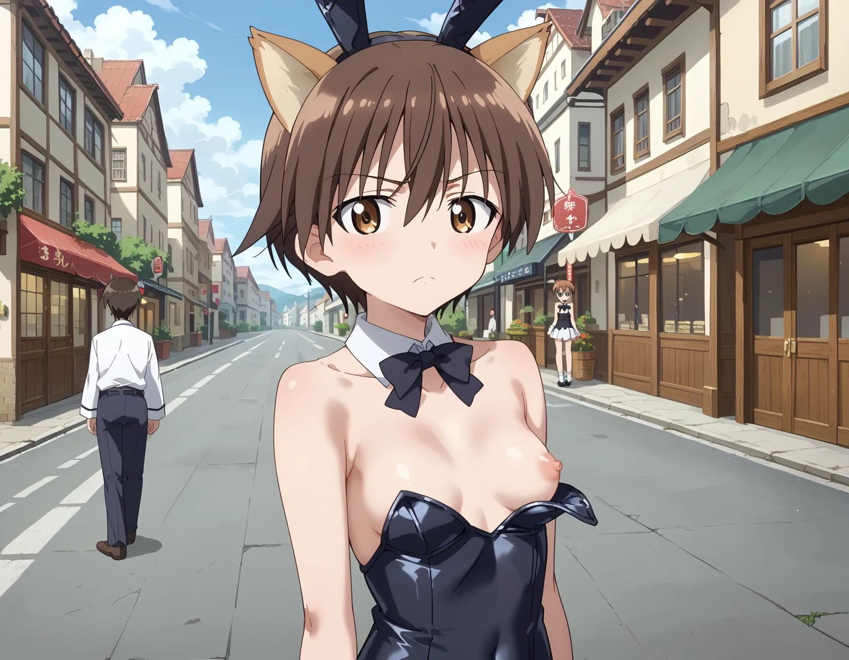 【「バニーガール」AIエロ画像（イラスト・アニメ・二次元風）736枚まとめ！(15ページ目)のエロ画像3枚目