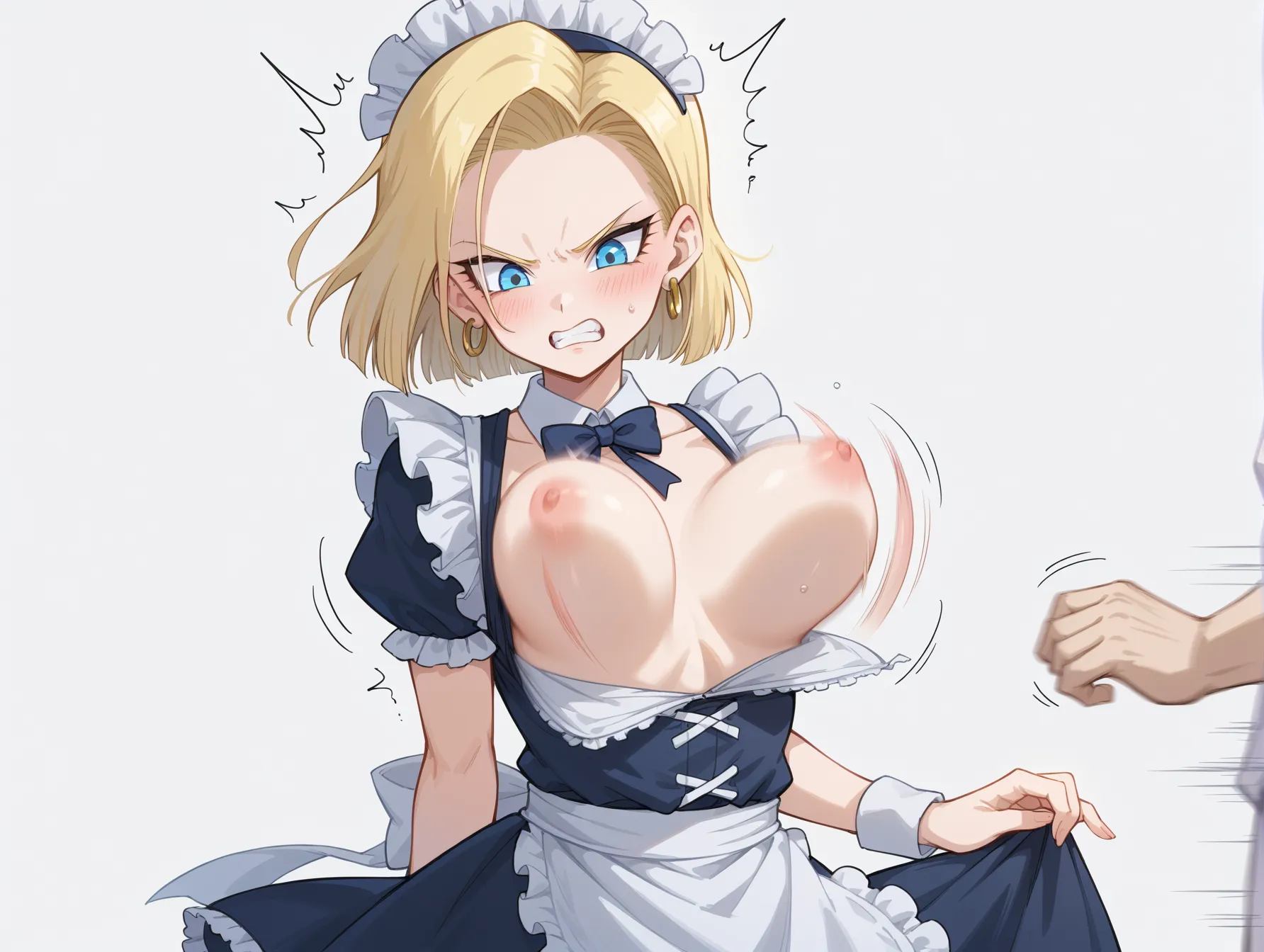 【「メイド」AIエロ画像（イラスト・アニメ・二次元風）516枚まとめ！(11ページ目)のエロ画像9枚目