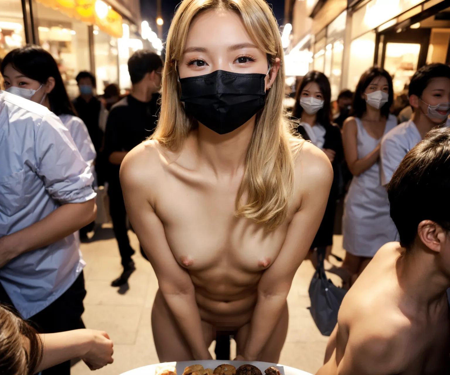 【「貧乳×ヌード・全裸」AIエロ画像（リアル・実写・フォト風）5789枚まとめ！(113ページ目)のエロ画像16枚目