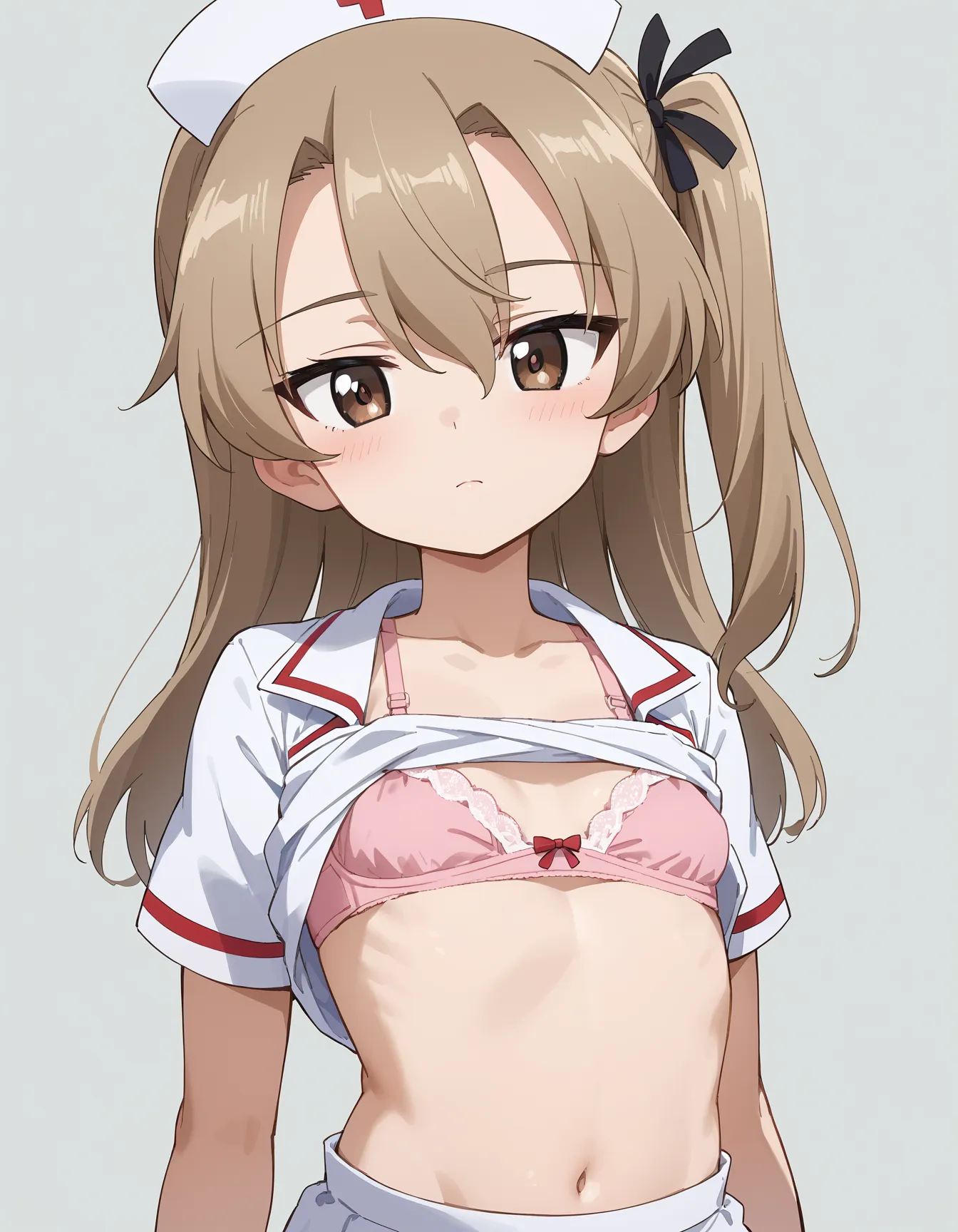 【「ロリ・小柄×ナース・看護婦」AIエロ画像（イラスト・アニメ・二次元風）108枚まとめ！(3ページ目)のエロ画像6枚目