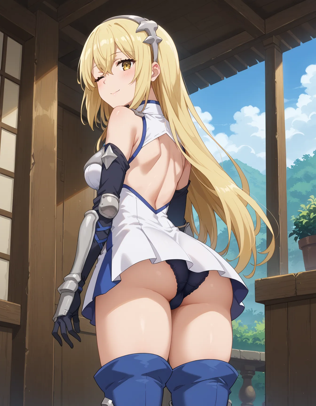 【「尻」AIエロ画像（イラスト・アニメ・二次元風）13361枚まとめ！(259ページ目)のエロ画像13枚目
