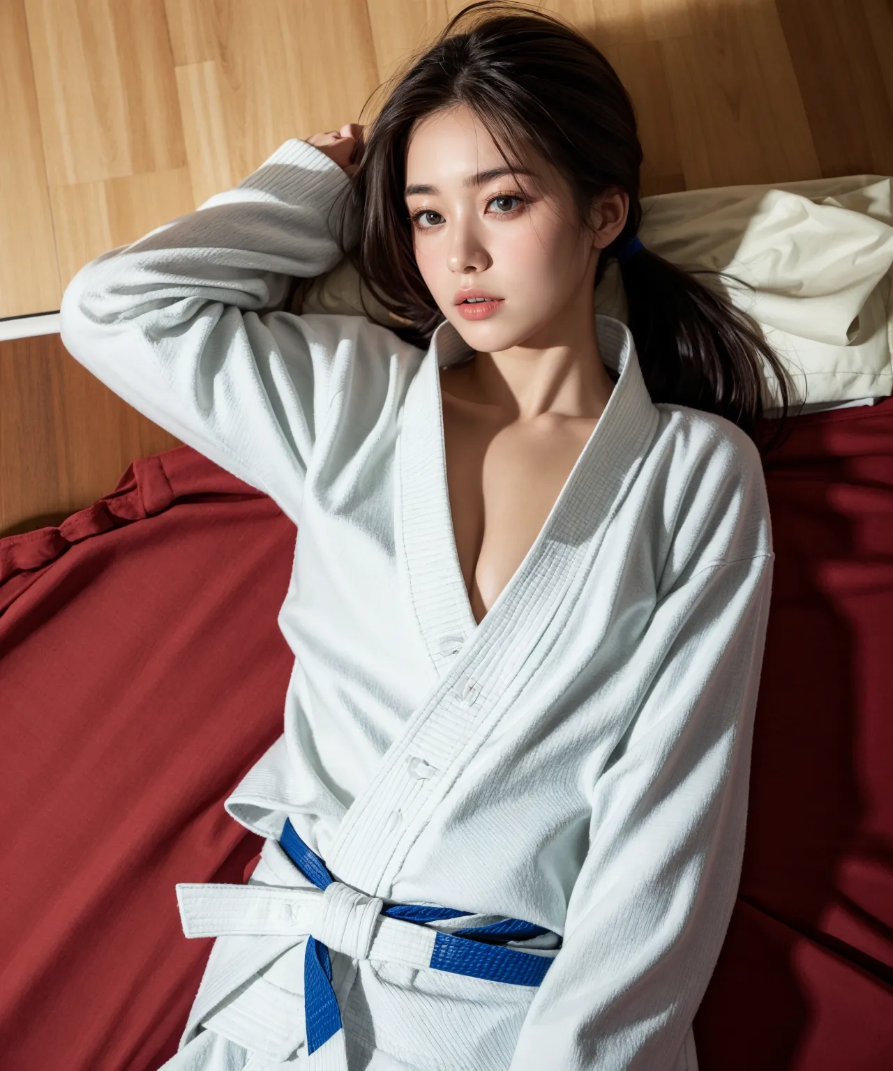 【「道着（空手・柔道）」AIエロ画像（リアル・実写・フォト風）515枚まとめ！(11ページ目)のエロ画像12枚目