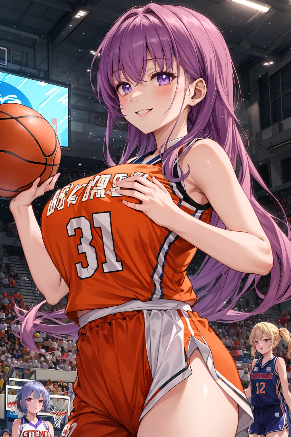 【「巨乳」AIエロ画像（イラスト・アニメ・二次元風）26161枚まとめ！(509ページ目)のエロ画像12枚目