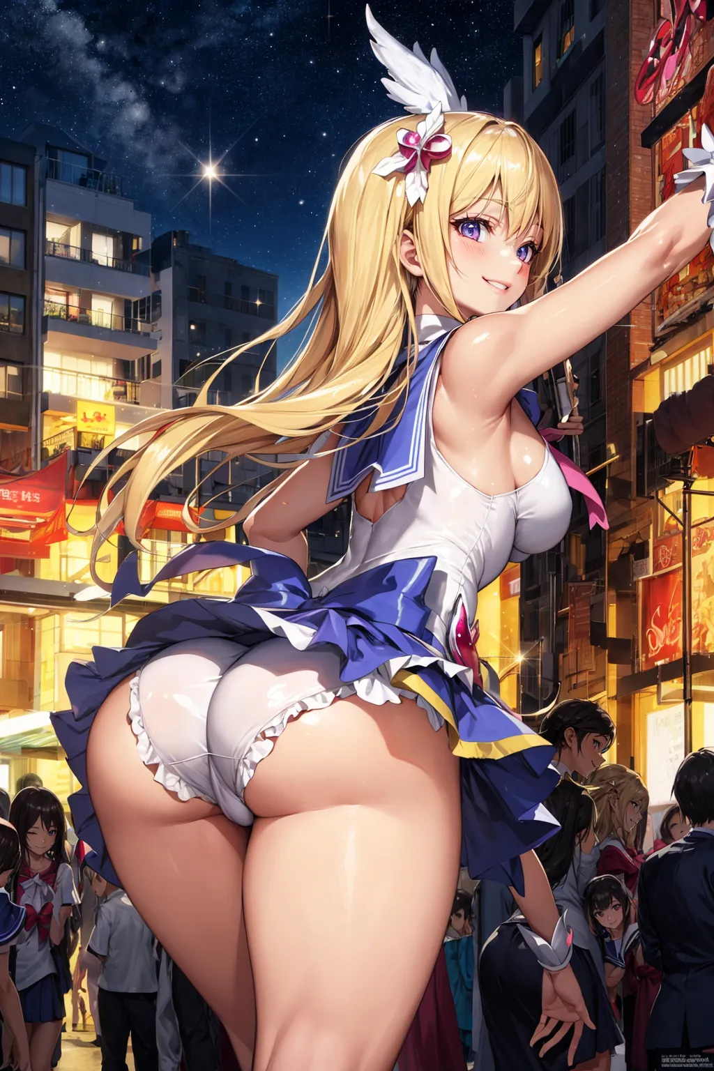 【「尻」AIエロ画像（イラスト・アニメ・二次元風）13361枚まとめ！(258ページ目)のエロ画像18枚目