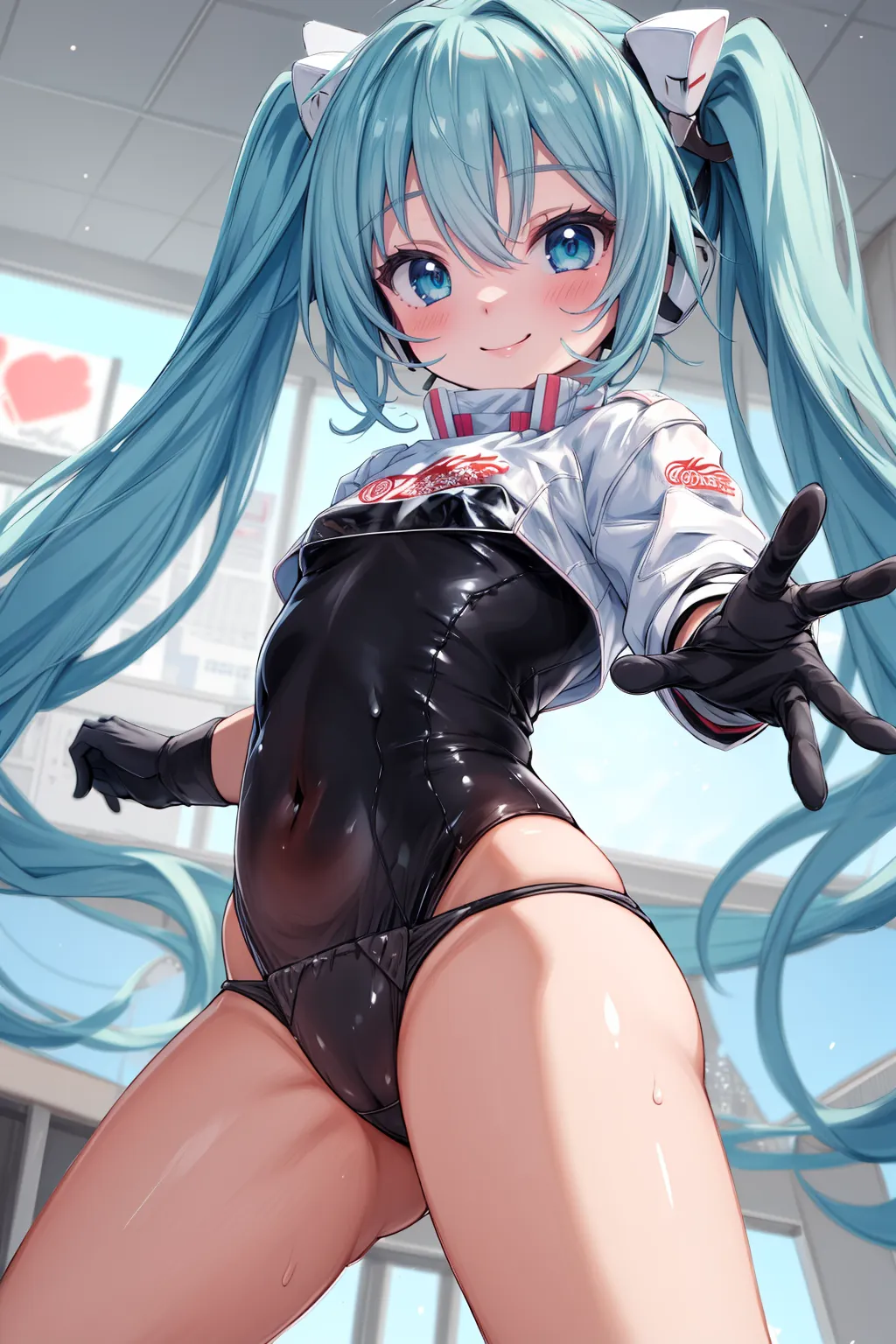 【「貧乳」AIエロ画像（イラスト・アニメ・二次元風）8390枚まとめ！(163ページ目)のエロ画像13枚目