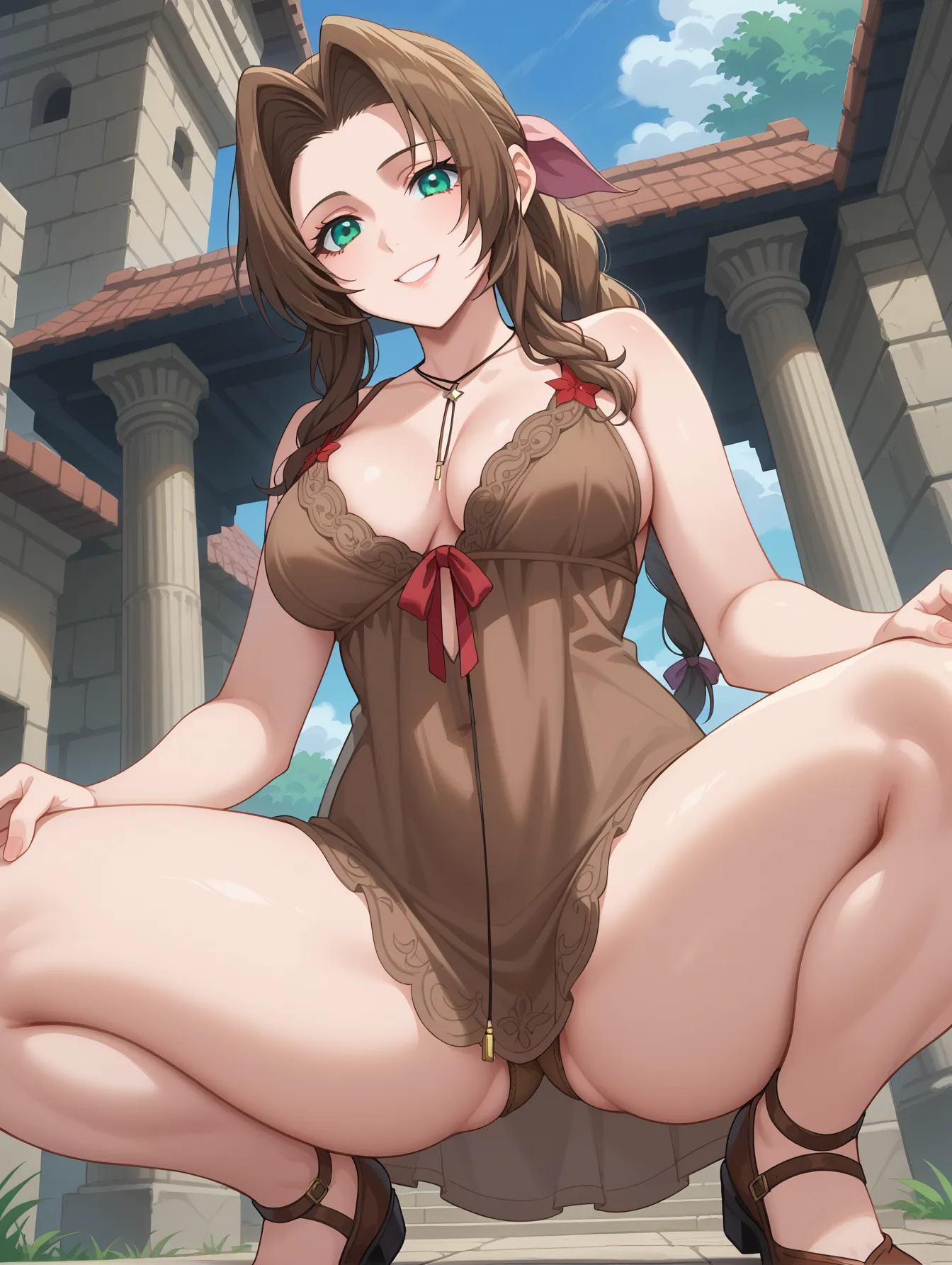 【「下着（ブラジャー・パンティ）」AIエロ画像（イラスト・アニメ・二次元風）15996枚まとめ！(307ページ目)のエロ画像4枚目