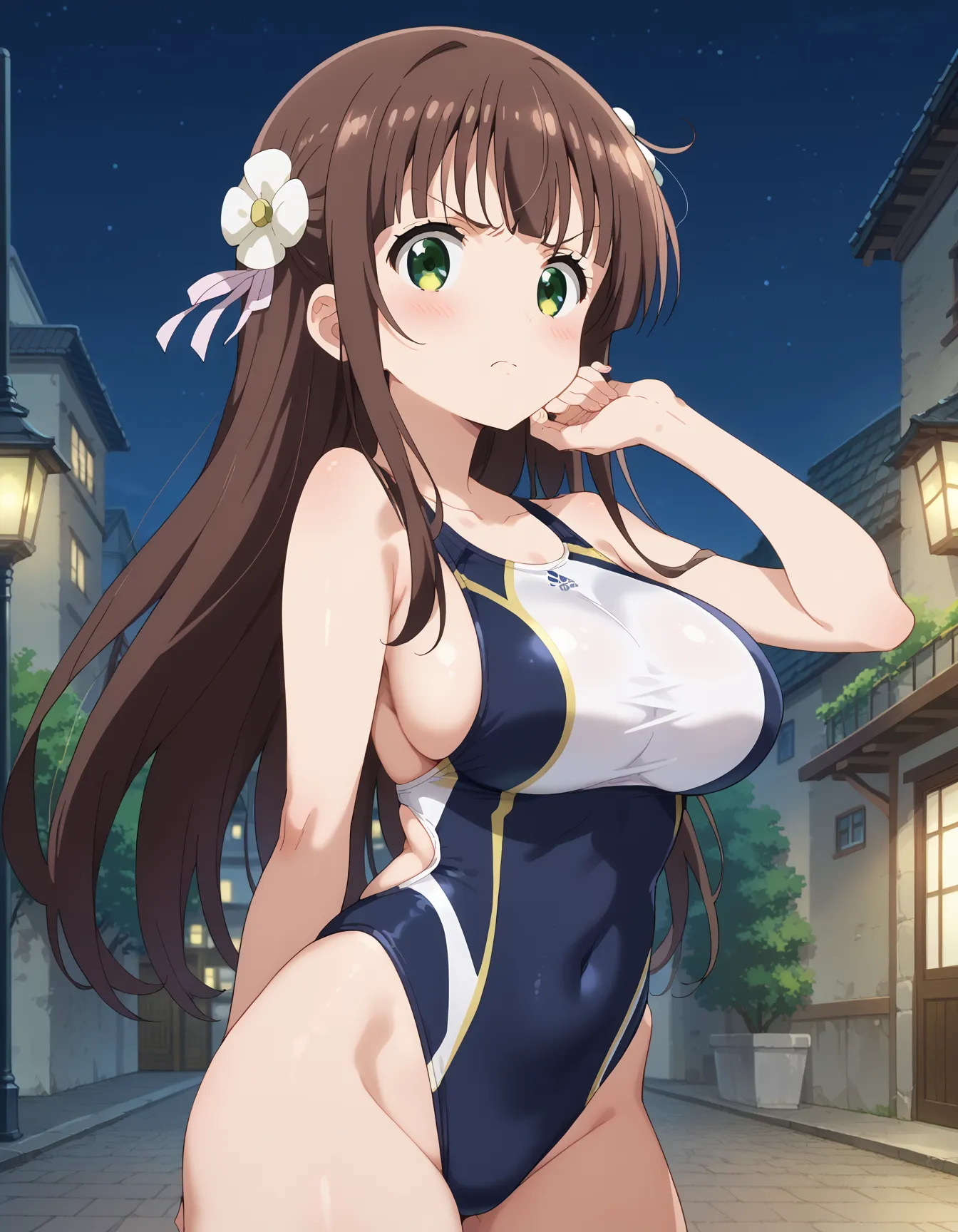 【「巨乳」AIエロ画像（イラスト・アニメ・二次元風）26161枚まとめ！(505ページ目)のエロ画像3枚目