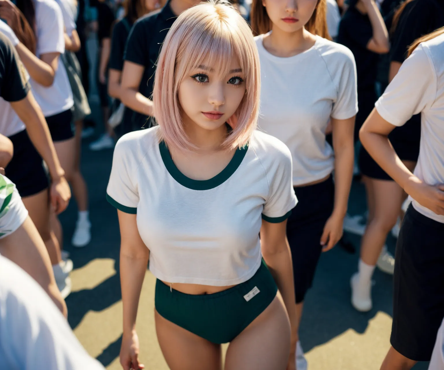 【「女子校生・JK×体操服・ブルマ」AIエロ画像（リアル・実写・フォト風）517枚まとめ！(9ページ目)のエロ画像29枚目