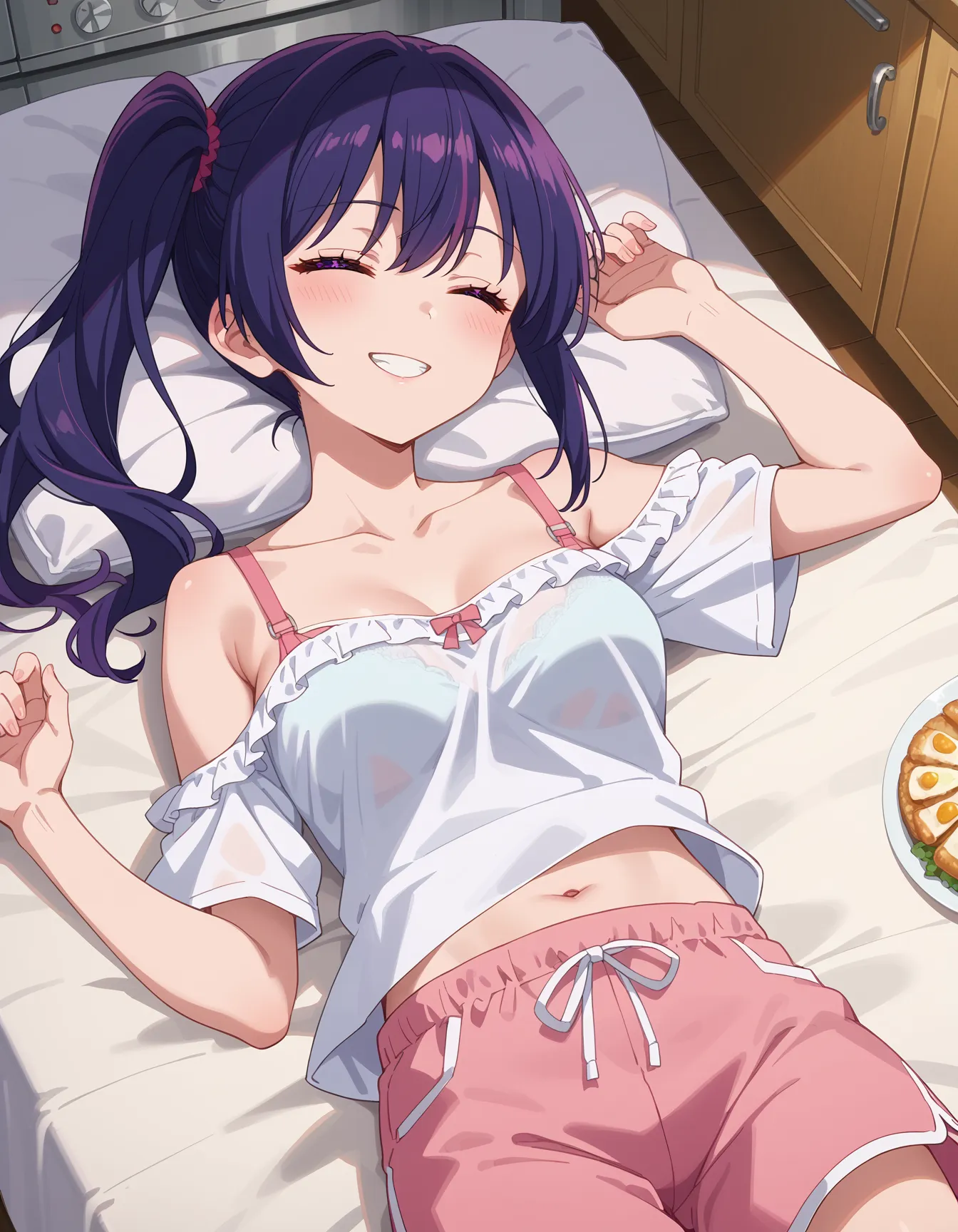 【「下着（ブラジャー・パンティ）」AIエロ画像（イラスト・アニメ・二次元風）15996枚まとめ！(306ページ目)のエロ画像2枚目