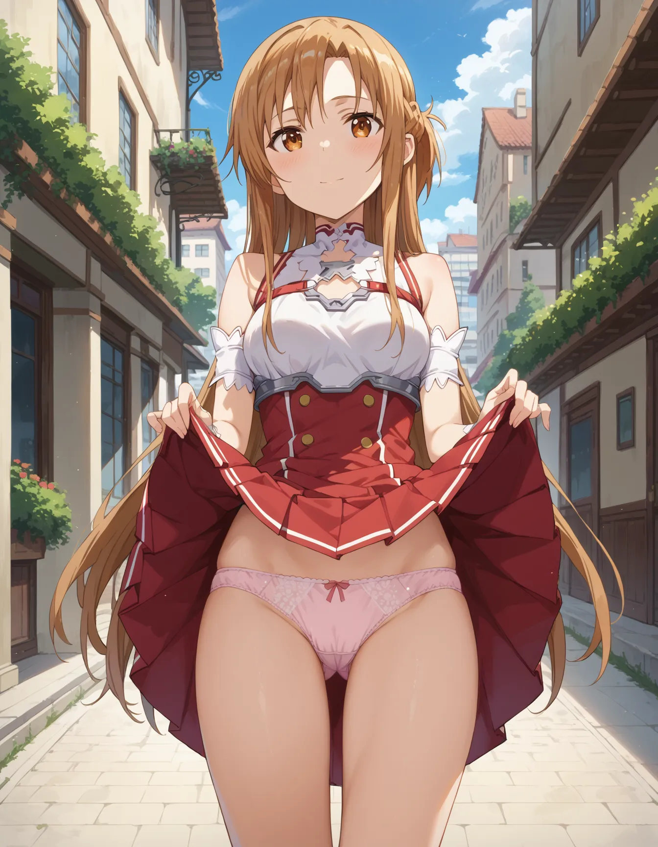 【「下着（ブラジャー・パンティ）」AIエロ画像（イラスト・アニメ・二次元風）15996枚まとめ！(305ページ目)のエロ画像28枚目