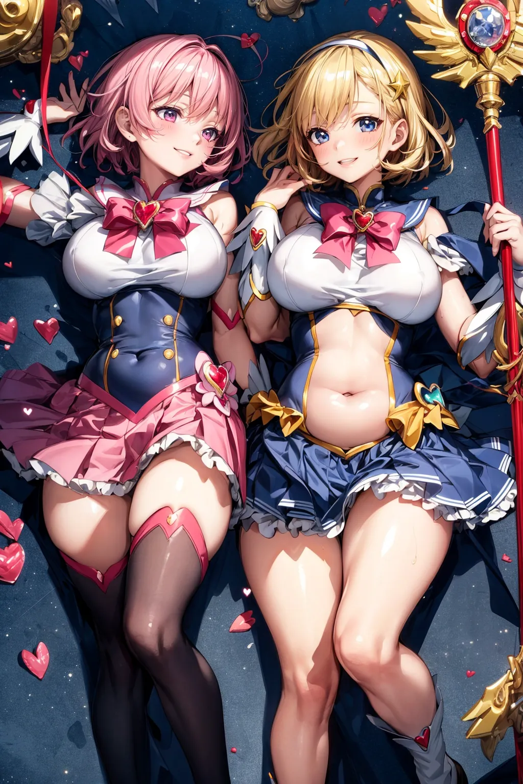 【「爆乳・超乳」AIエロ画像（イラスト・アニメ・二次元風）5621枚まとめ！(107ページ目)のエロ画像15枚目