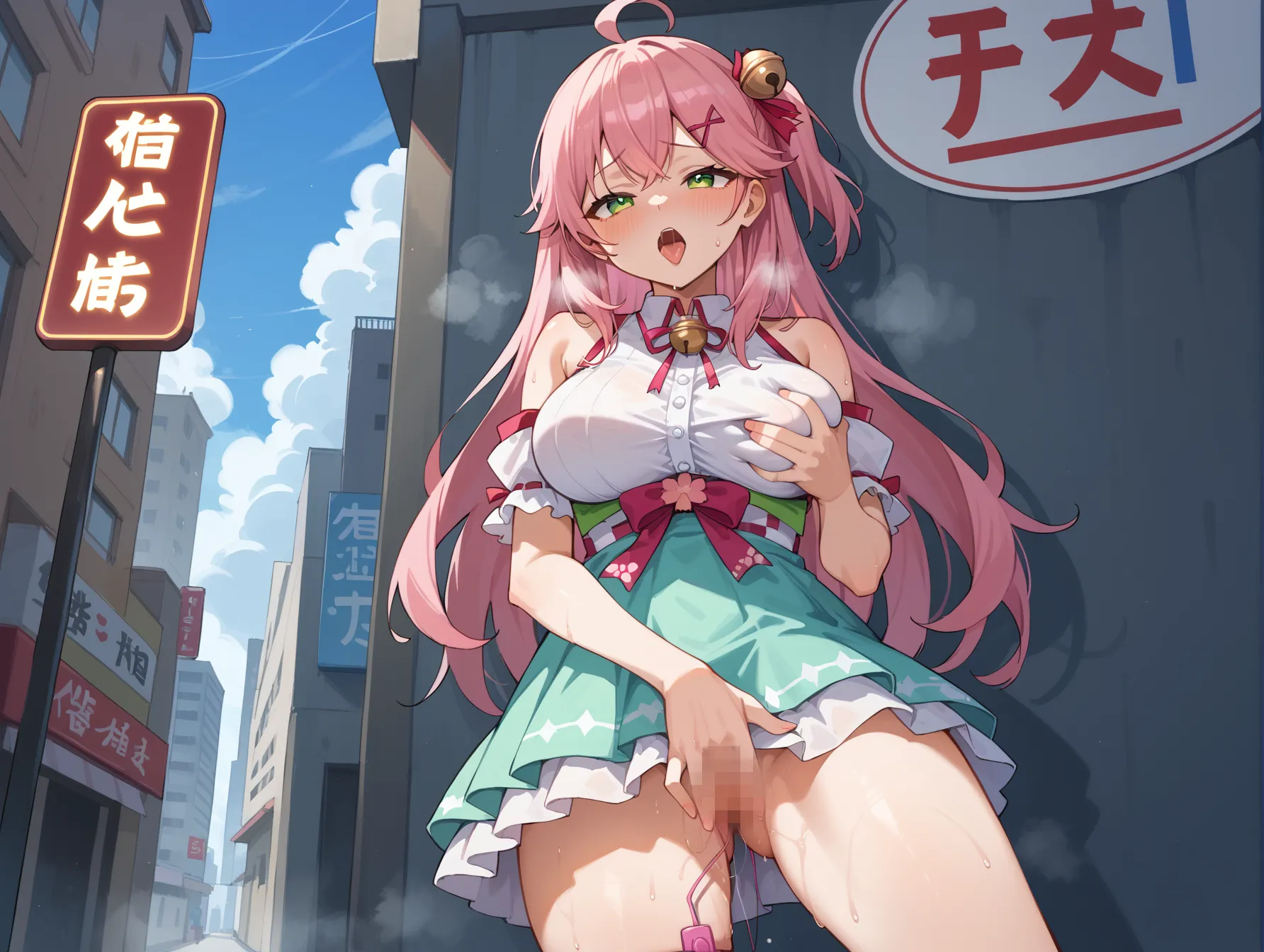 【「おまんこ×下着（ブラジャー・パンティ）」AIエロ画像（イラスト・アニメ・二次元風）3718枚まとめ！(71ページ目)のエロ画像18枚目
