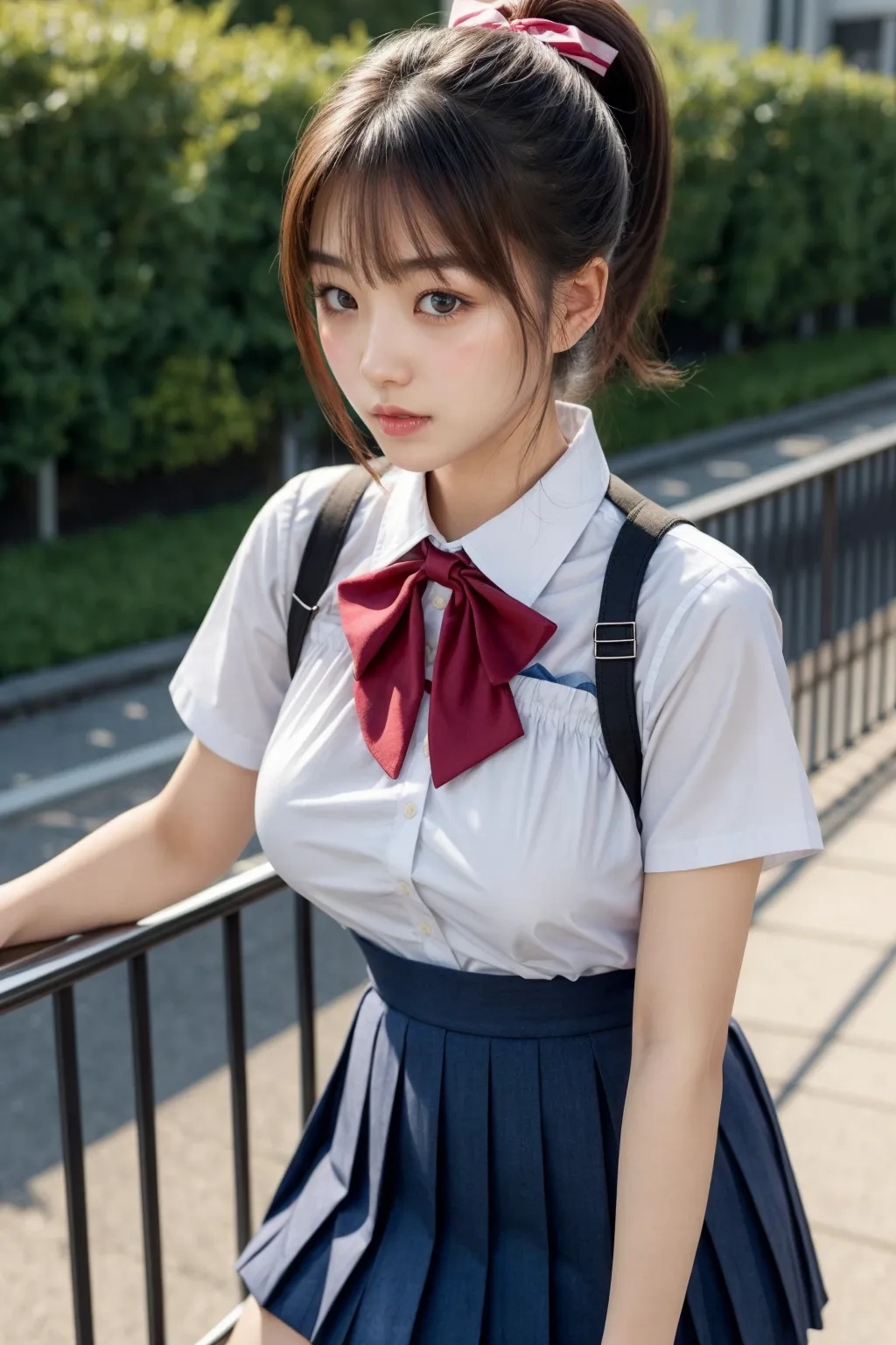 【「女子校生・JK×学制服」AIエロ画像（リアル・実写・フォト風）6248枚まとめ！(122ページ目)のエロ画像4枚目