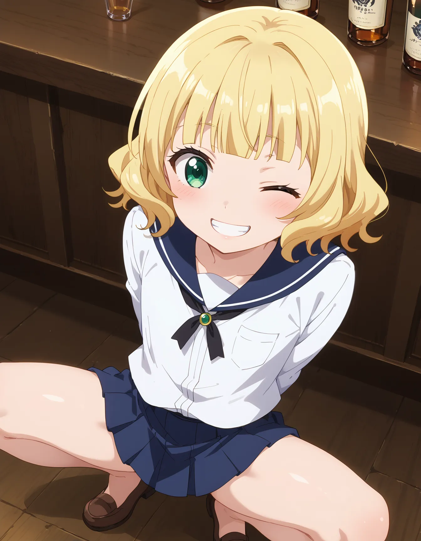 【「貧乳」AIエロ画像（イラスト・アニメ・二次元風）8390枚まとめ！(161ページ目)のエロ画像25枚目