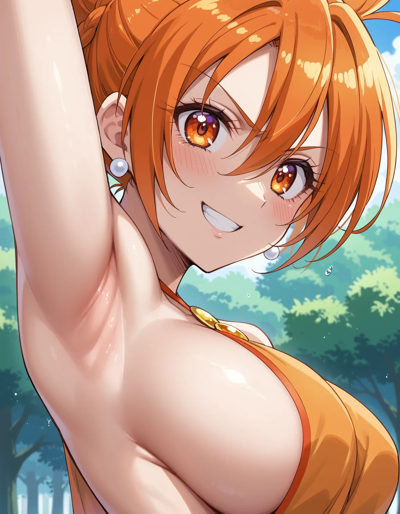 【「腋・脇」AIエロ画像（イラスト・アニメ・二次元風）4705枚まとめ！(90ページ目)のエロ画像29枚目