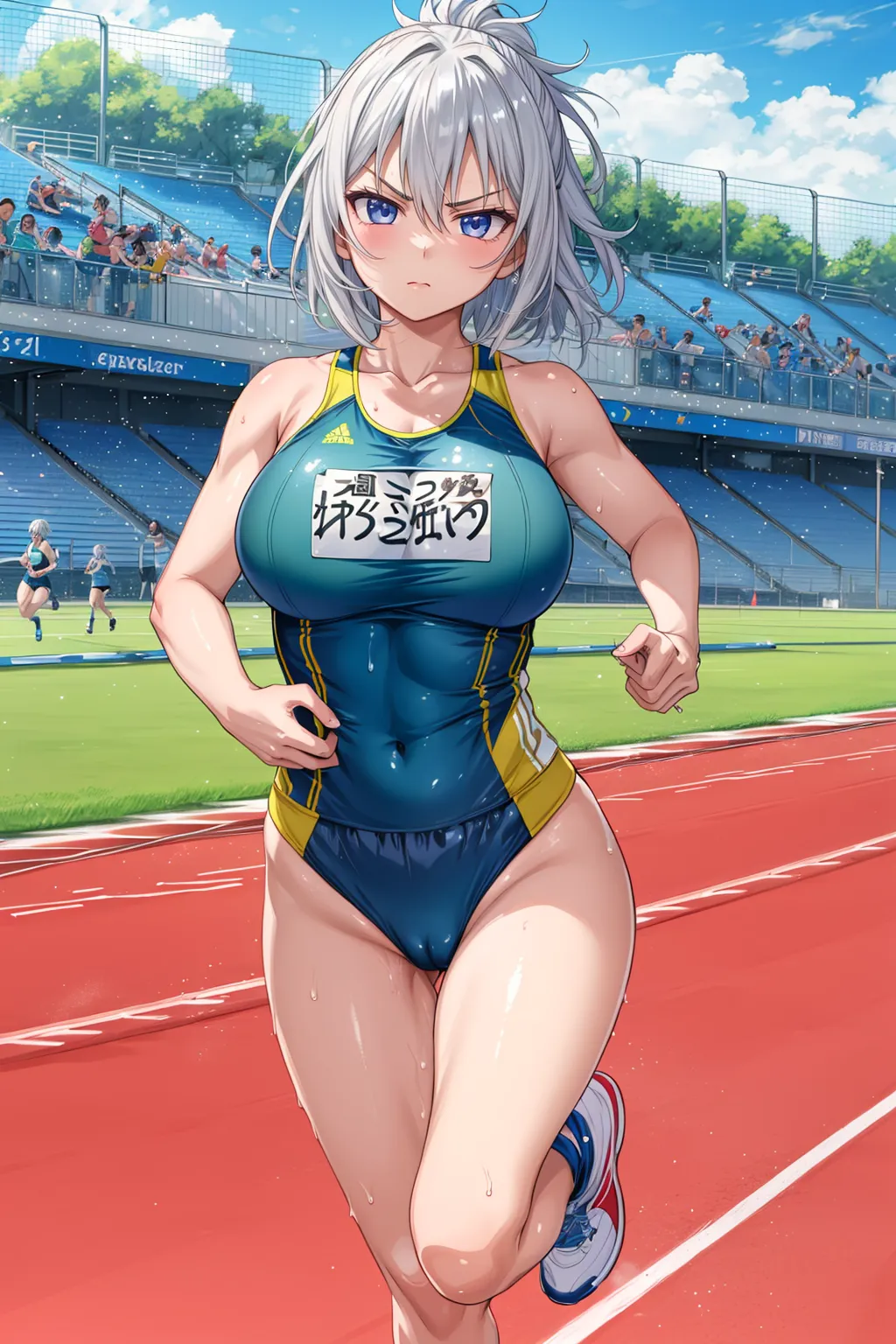 【「爆乳・超乳」AIエロ画像（イラスト・アニメ・二次元風）5621枚まとめ！(106ページ目)のエロ画像17枚目