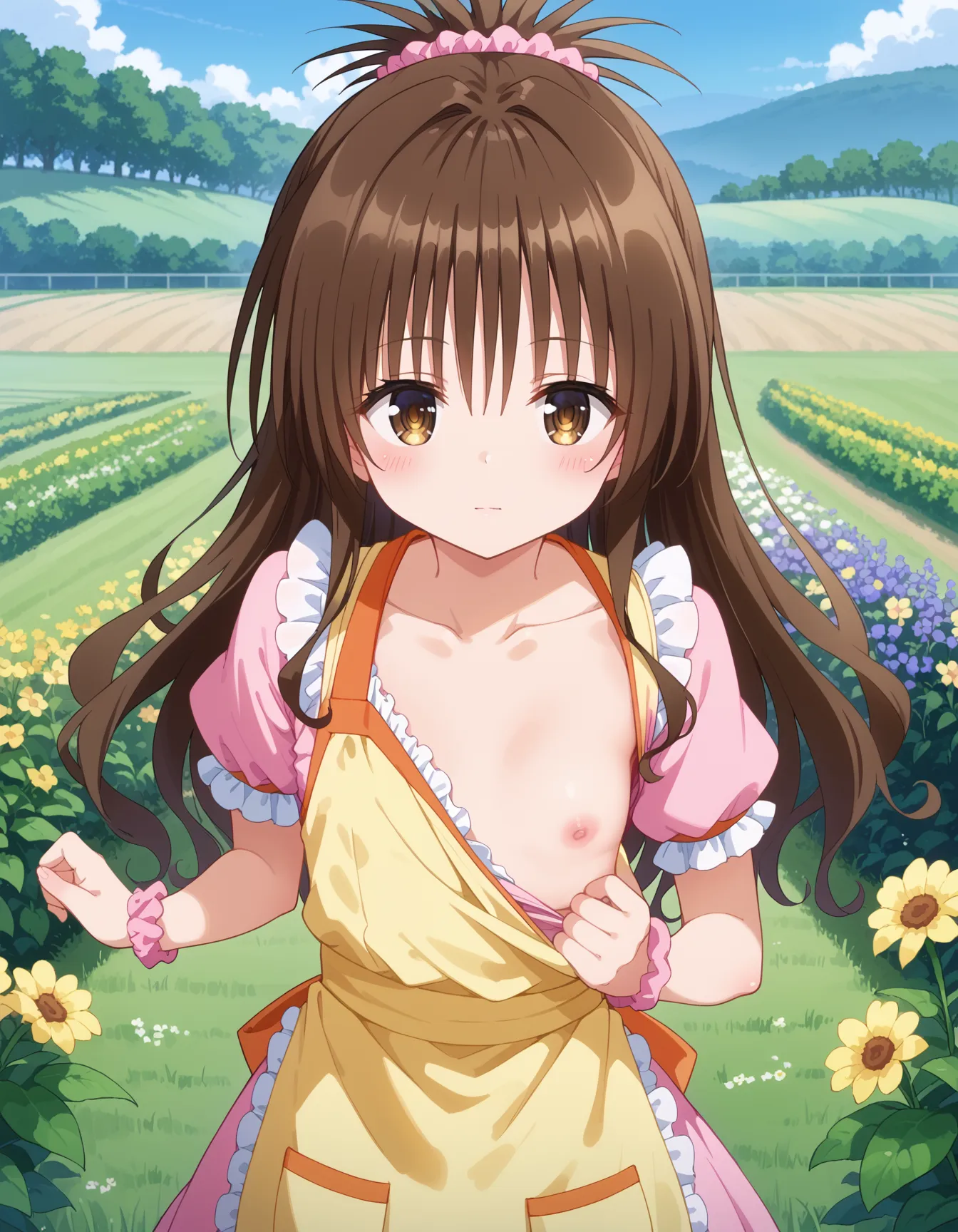 【「貧乳」AIエロ画像（イラスト・アニメ・二次元風）8390枚まとめ！(161ページ目)のエロ画像2枚目