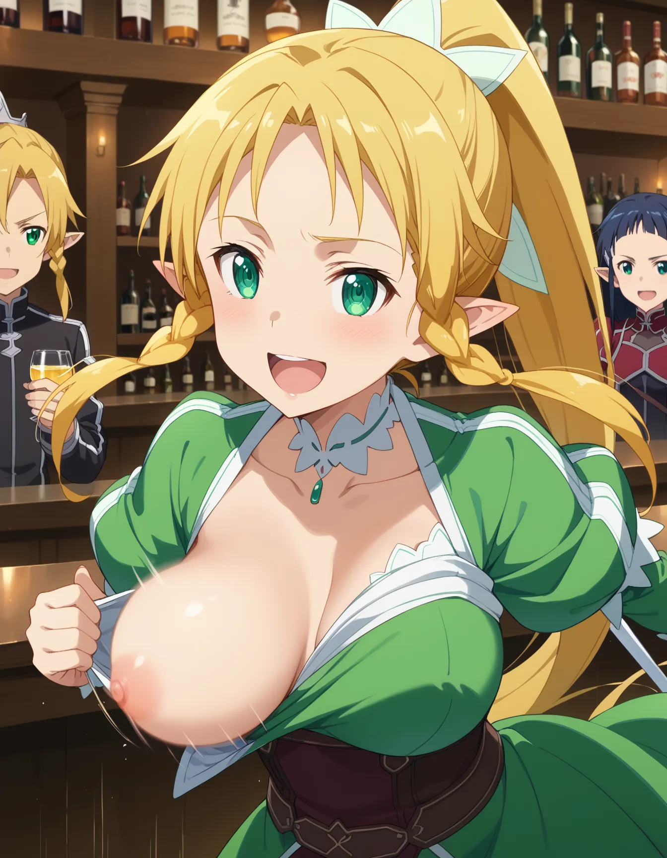 【「下着（ブラジャー・パンティ）」AIエロ画像（イラスト・アニメ・二次元風）15996枚まとめ！(301ページ目)のエロ画像2枚目