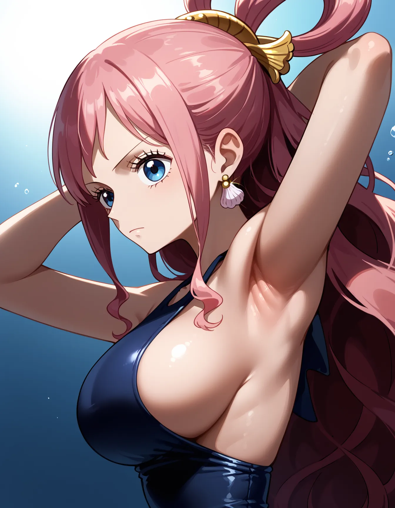 【「腋・脇」AIエロ画像（イラスト・アニメ・二次元風）4705枚まとめ！(90ページ目)のエロ画像6枚目