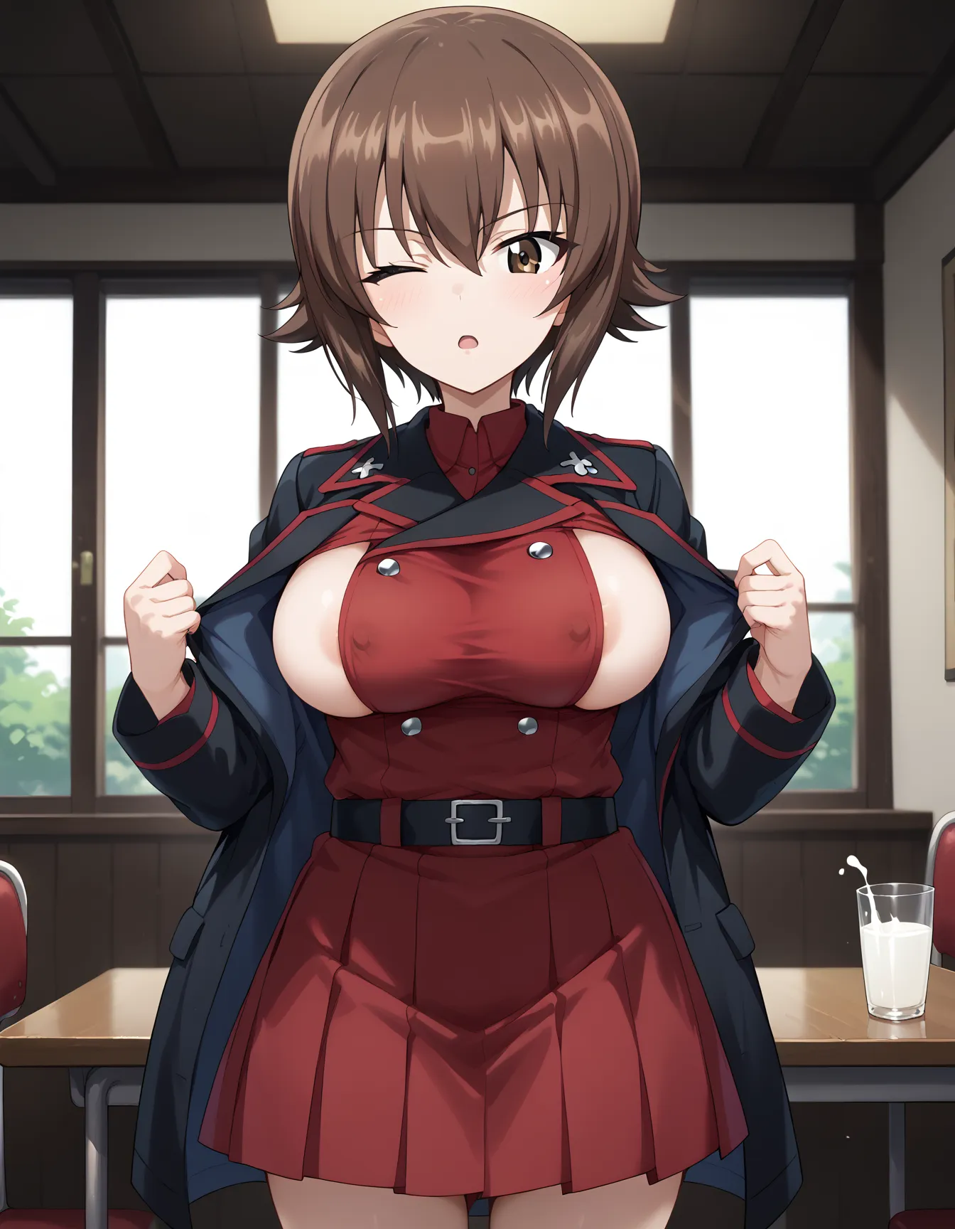 【「下着（ブラジャー・パンティ）」AIエロ画像（イラスト・アニメ・二次元風）15996枚まとめ！(299ページ目)のエロ画像25枚目