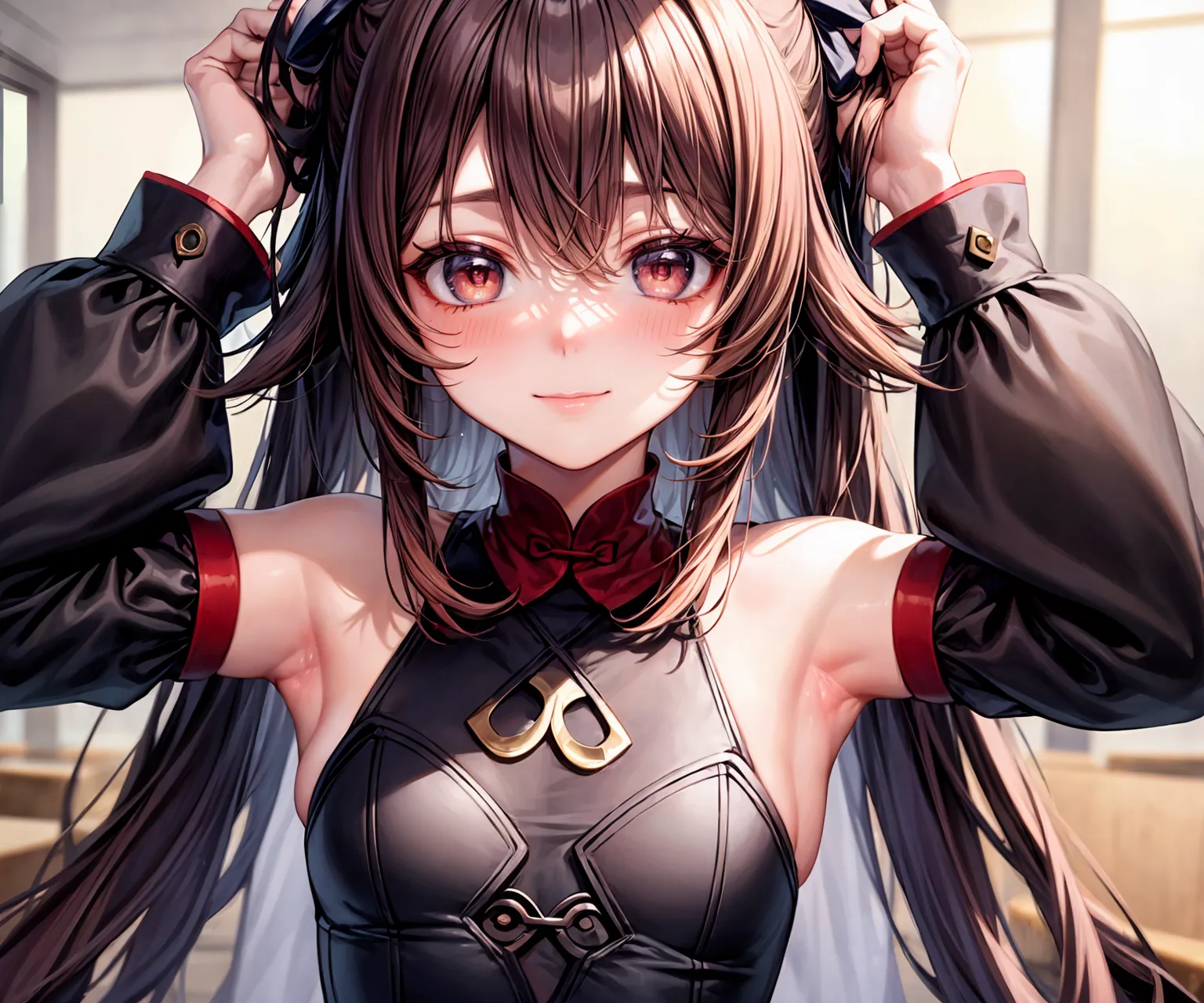 【「腋・脇」AIエロ画像（イラスト・アニメ・二次元風）4705枚まとめ！(89ページ目)のエロ画像29枚目