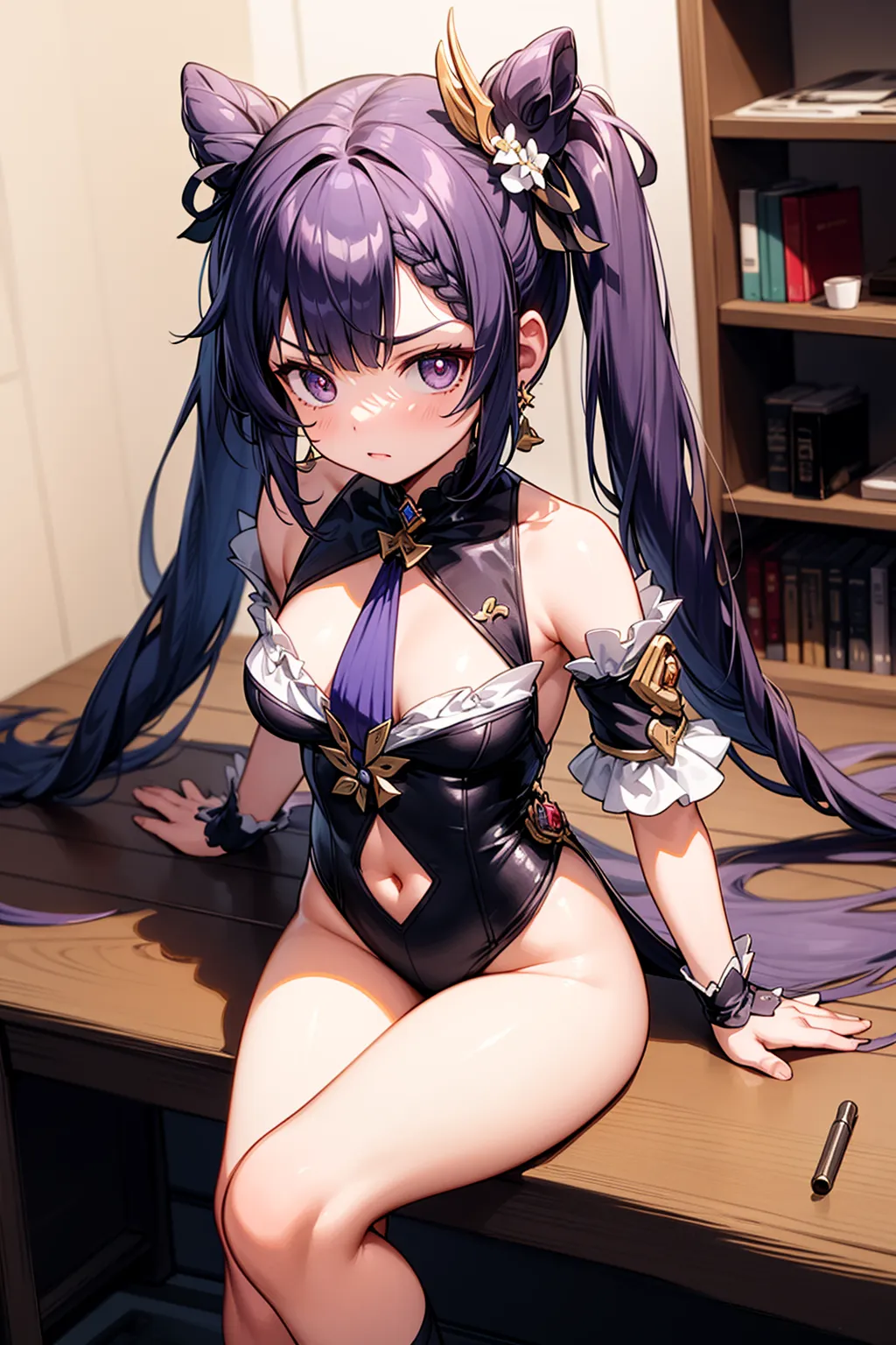 【「貧乳」AIエロ画像（イラスト・アニメ・二次元風）8390枚まとめ！(158ページ目)のエロ画像23枚目