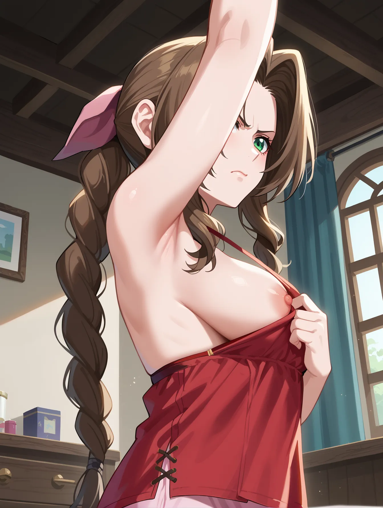 【「腋・脇」AIエロ画像（イラスト・アニメ・二次元風）4705枚まとめ！(89ページ目)のエロ画像20枚目