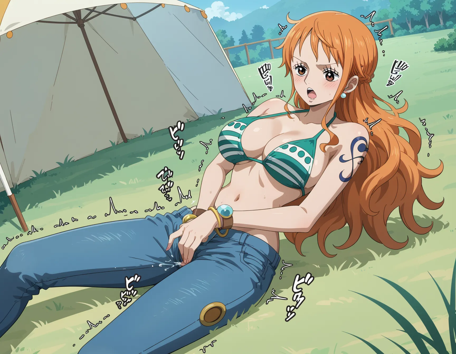 【「おまんこ×下着（ブラジャー・パンティ）」AIエロ画像（イラスト・アニメ・二次元風）3718枚まとめ！(69ページ目)のエロ画像29枚目
