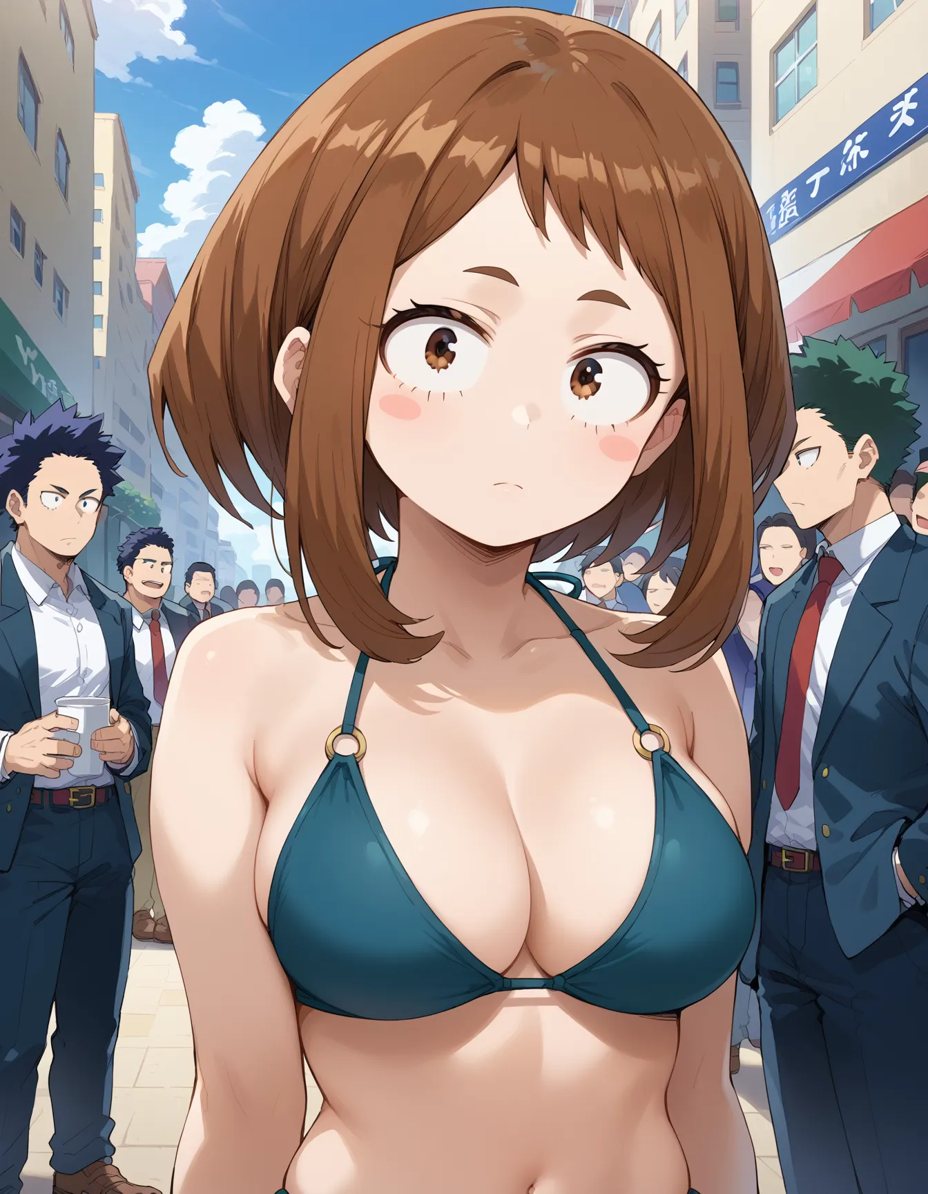 【「巨乳」AIエロ画像（イラスト・アニメ・二次元風）26161枚まとめ！(491ページ目)のエロ画像17枚目