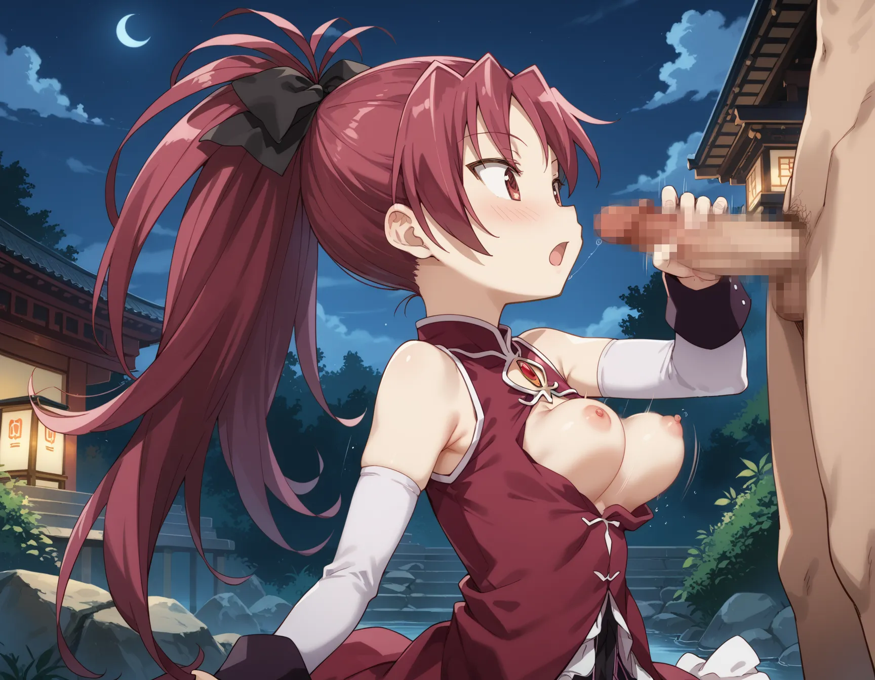 【「貧乳」AIエロ画像（イラスト・アニメ・二次元風）8390枚まとめ！(157ページ目)のエロ画像28枚目