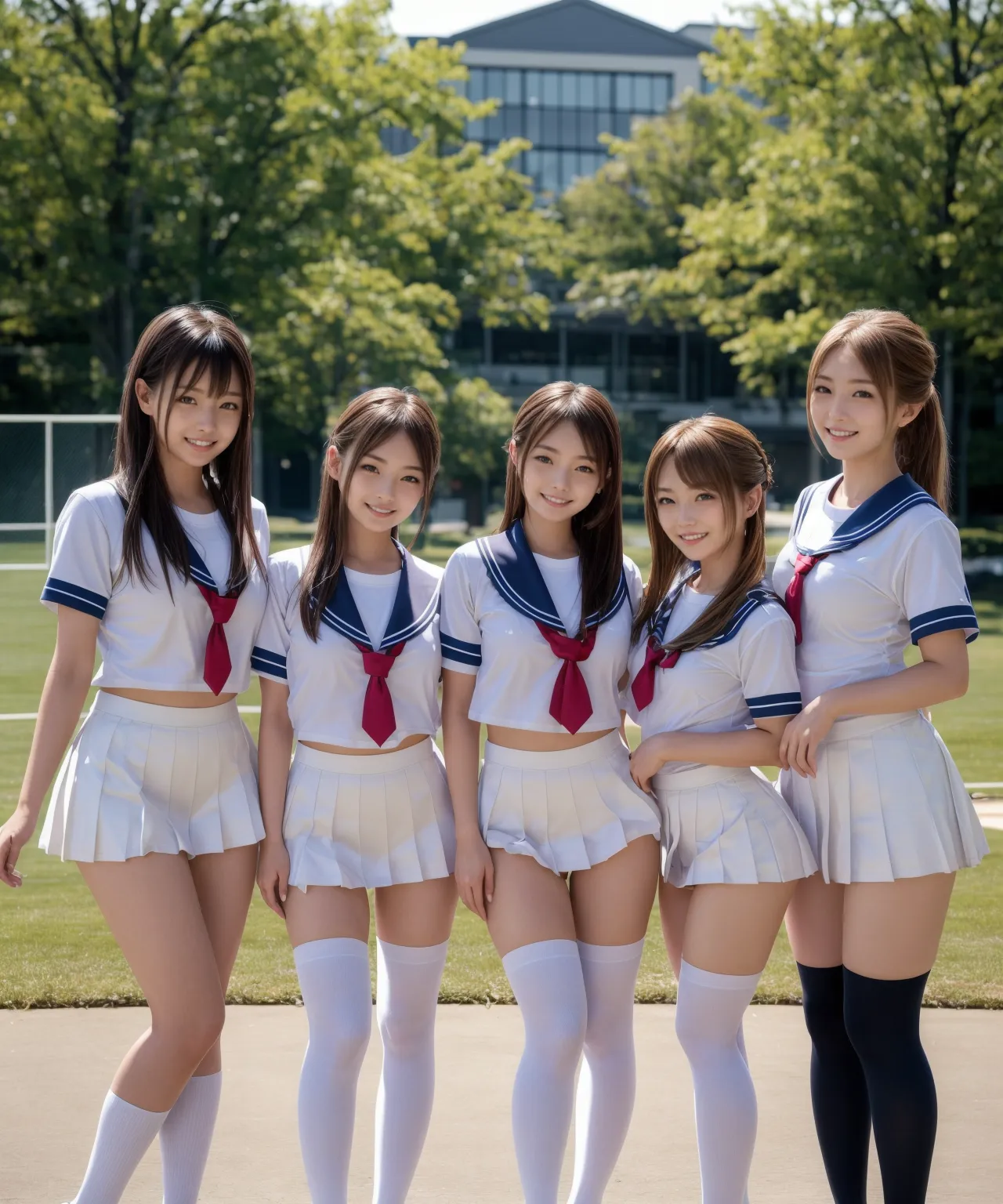 【「女子校生・JK×学制服」AIエロ画像（リアル・実写・フォト風）6248枚まとめ！(118ページ目)のエロ画像26枚目