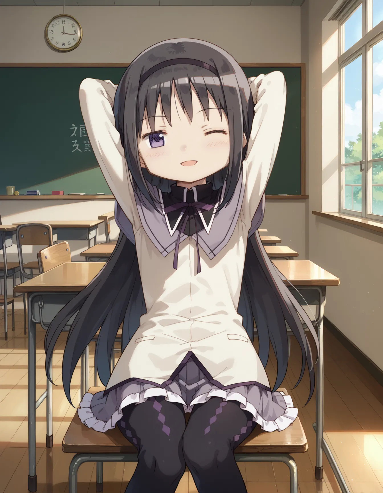 【「貧乳」AIエロ画像（イラスト・アニメ・二次元風）8390枚まとめ！(156ページ目)のエロ画像30枚目