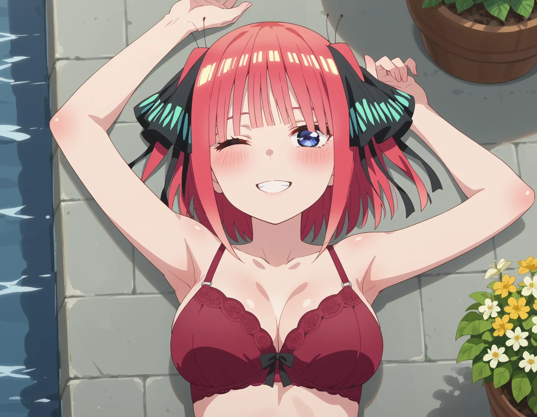 【「下着（ブラジャー・パンティ）」AIエロ画像（イラスト・アニメ・二次元風）15996枚まとめ！(295ページ目)のエロ画像20枚目