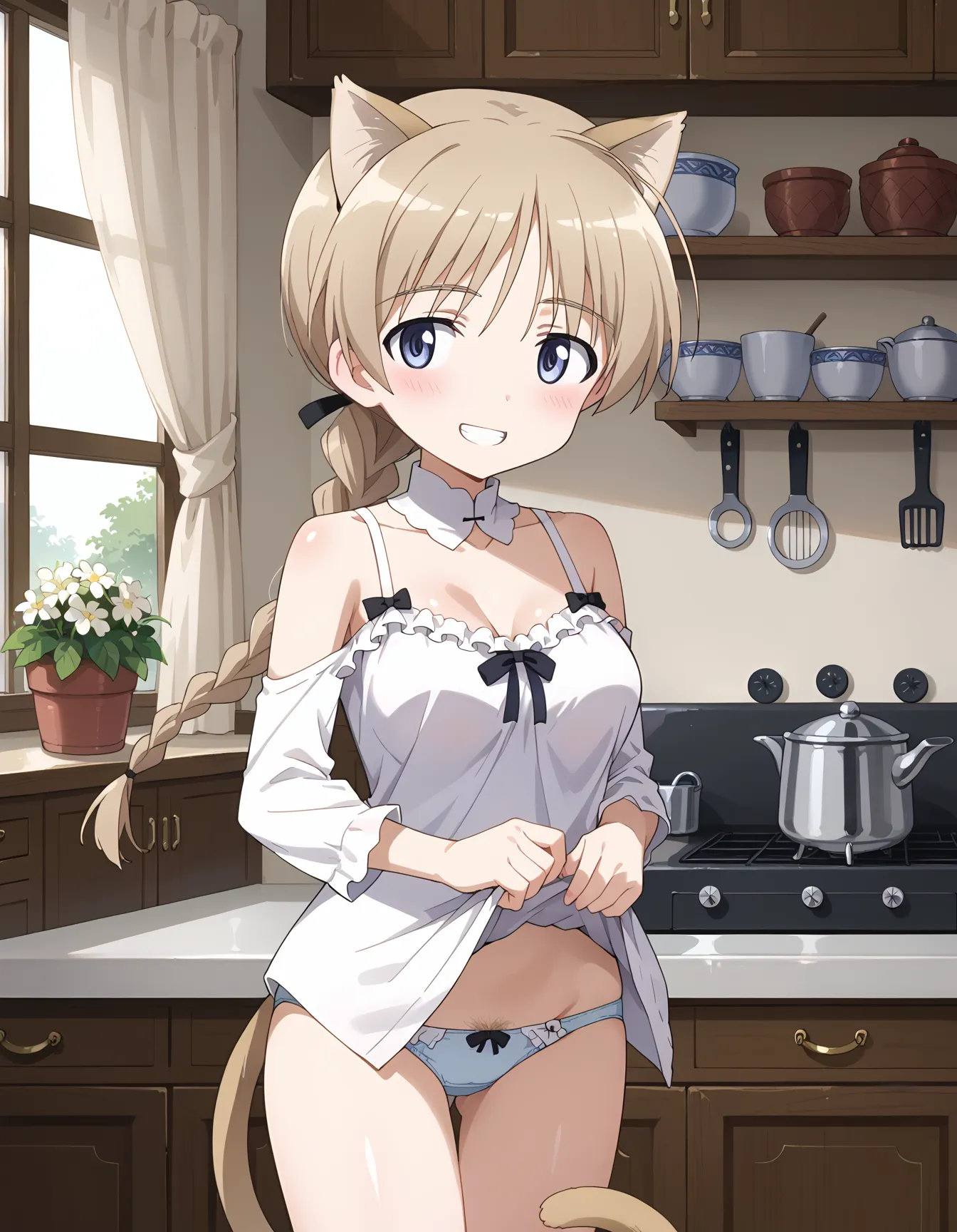 【「下着（ブラジャー・パンティ）」AIエロ画像（イラスト・アニメ・二次元風）15996枚まとめ！(294ページ目)のエロ画像21枚目