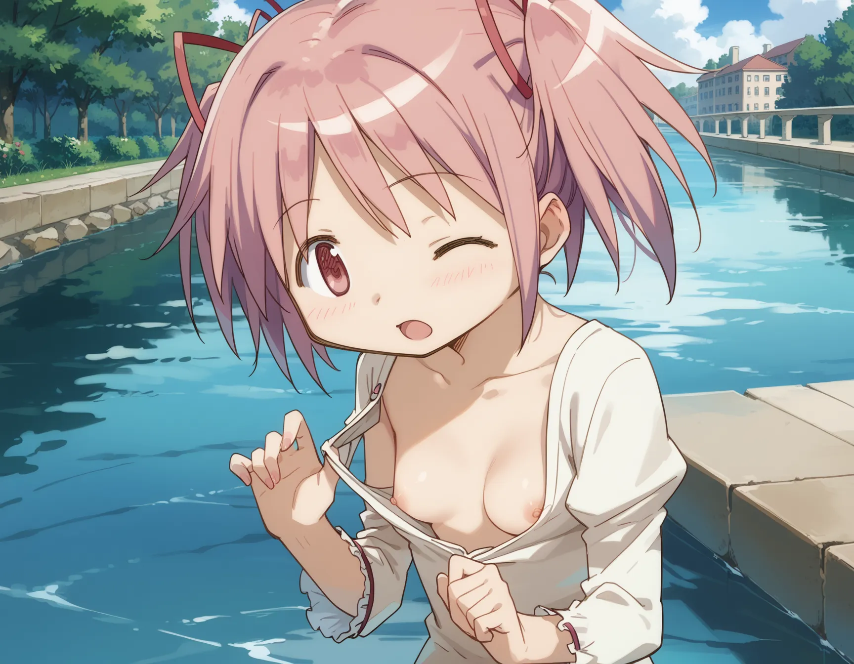 【「下着（ブラジャー・パンティ）」AIエロ画像（イラスト・アニメ・二次元風）15996枚まとめ！(294ページ目)のエロ画像19枚目
