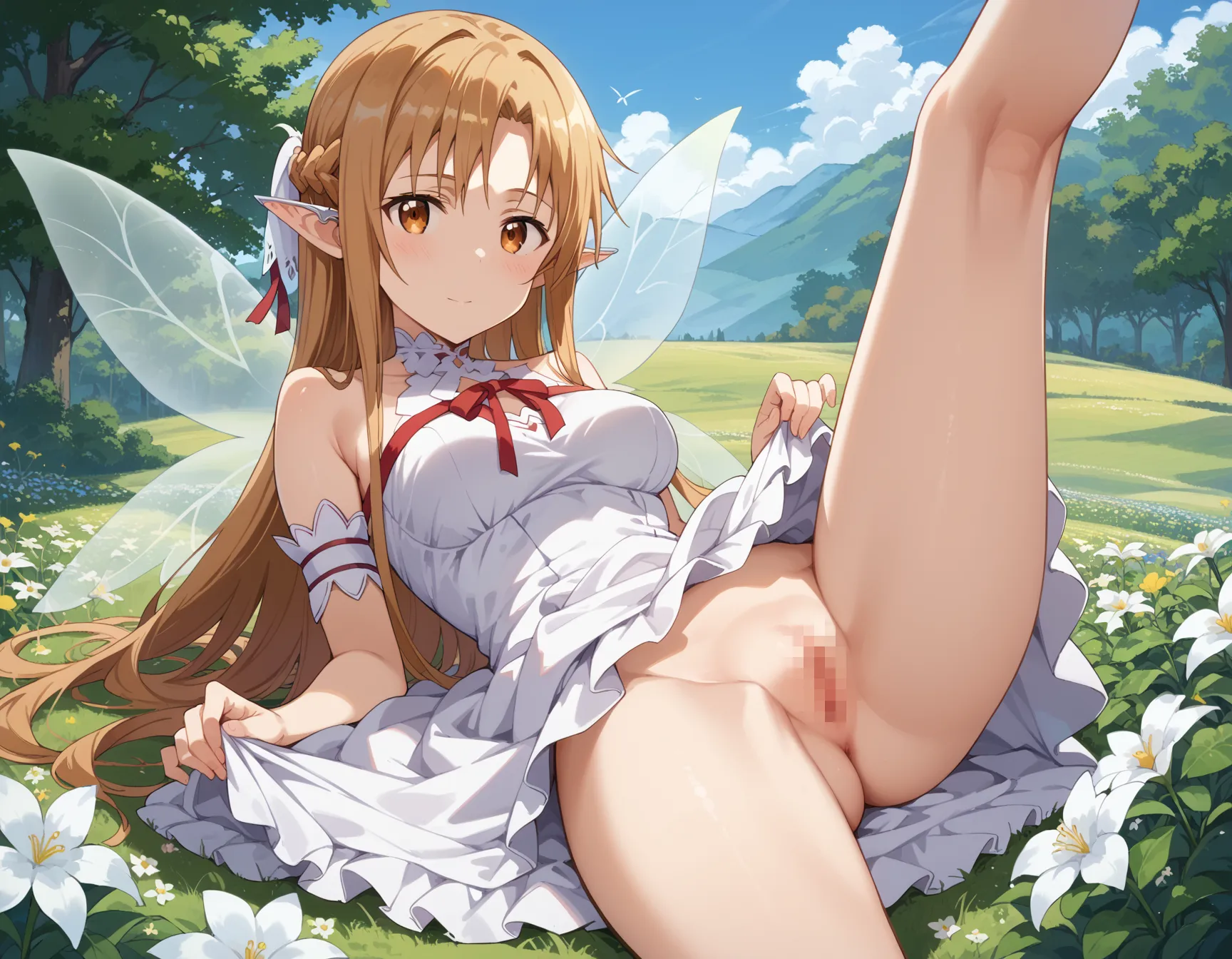 【「おまんこ」AIエロ画像（イラスト・アニメ・二次元風）9763枚まとめ！(180ページ目)のエロ画像26枚目