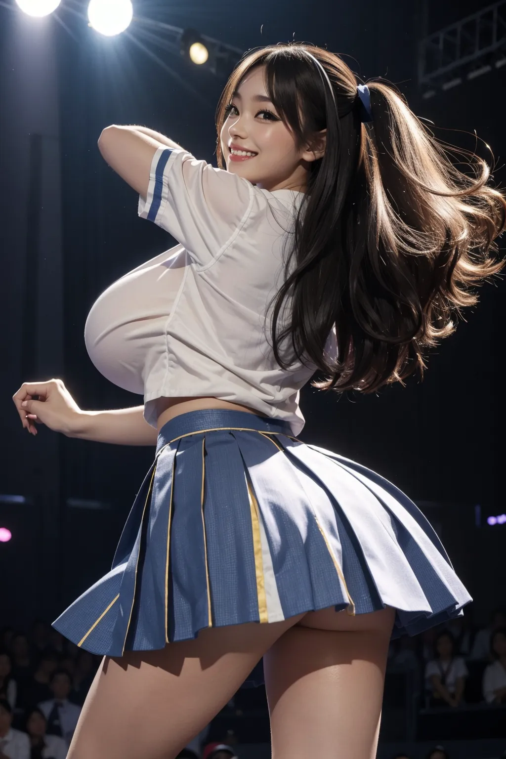 【「爆乳・超乳×アイドル」AIエロ画像（リアル・実写・フォト風）346枚まとめ！(7ページ目)のエロ画像9枚目