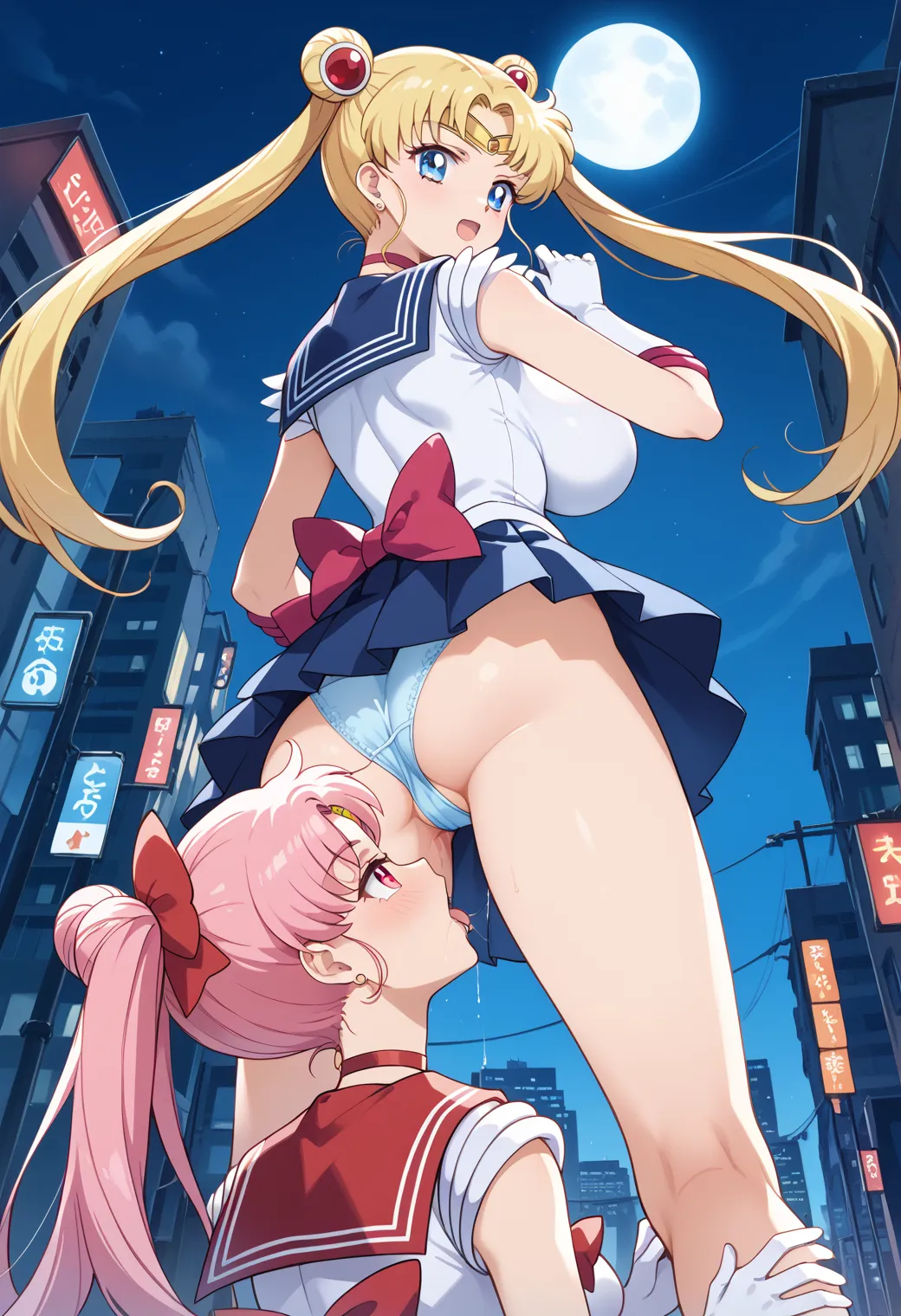 【「爆乳・超乳」AIエロ画像（イラスト・アニメ・二次元風）5621枚まとめ！(103ページ目)のエロ画像3枚目