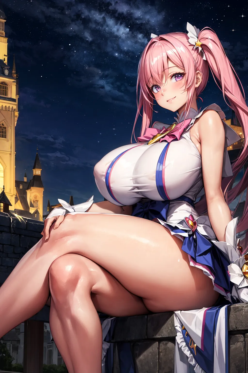 【「爆乳・超乳」AIエロ画像（イラスト・アニメ・二次元風）5621枚まとめ！(102ページ目)のエロ画像29枚目