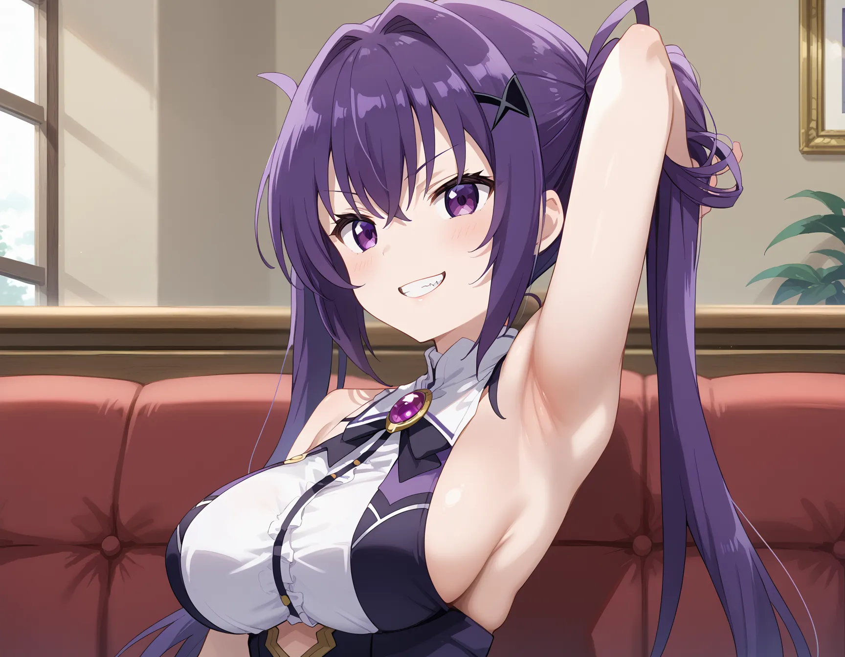 【「腋・脇」AIエロ画像（イラスト・アニメ・二次元風）4705枚まとめ！(87ページ目)のエロ画像20枚目