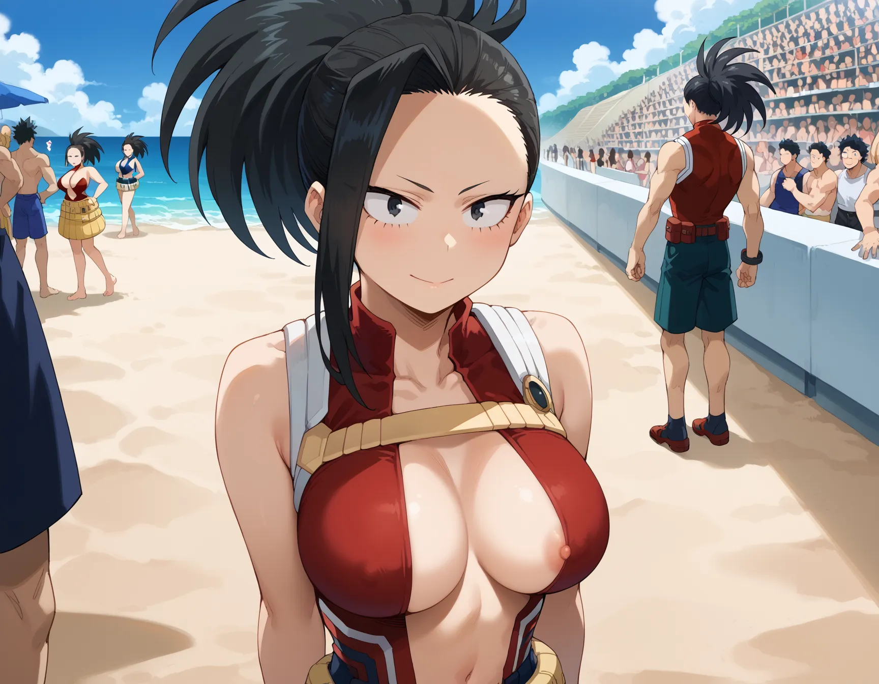 【「巨乳」AIエロ画像（イラスト・アニメ・二次元風）26161枚まとめ！(479ページ目)のエロ画像10枚目
