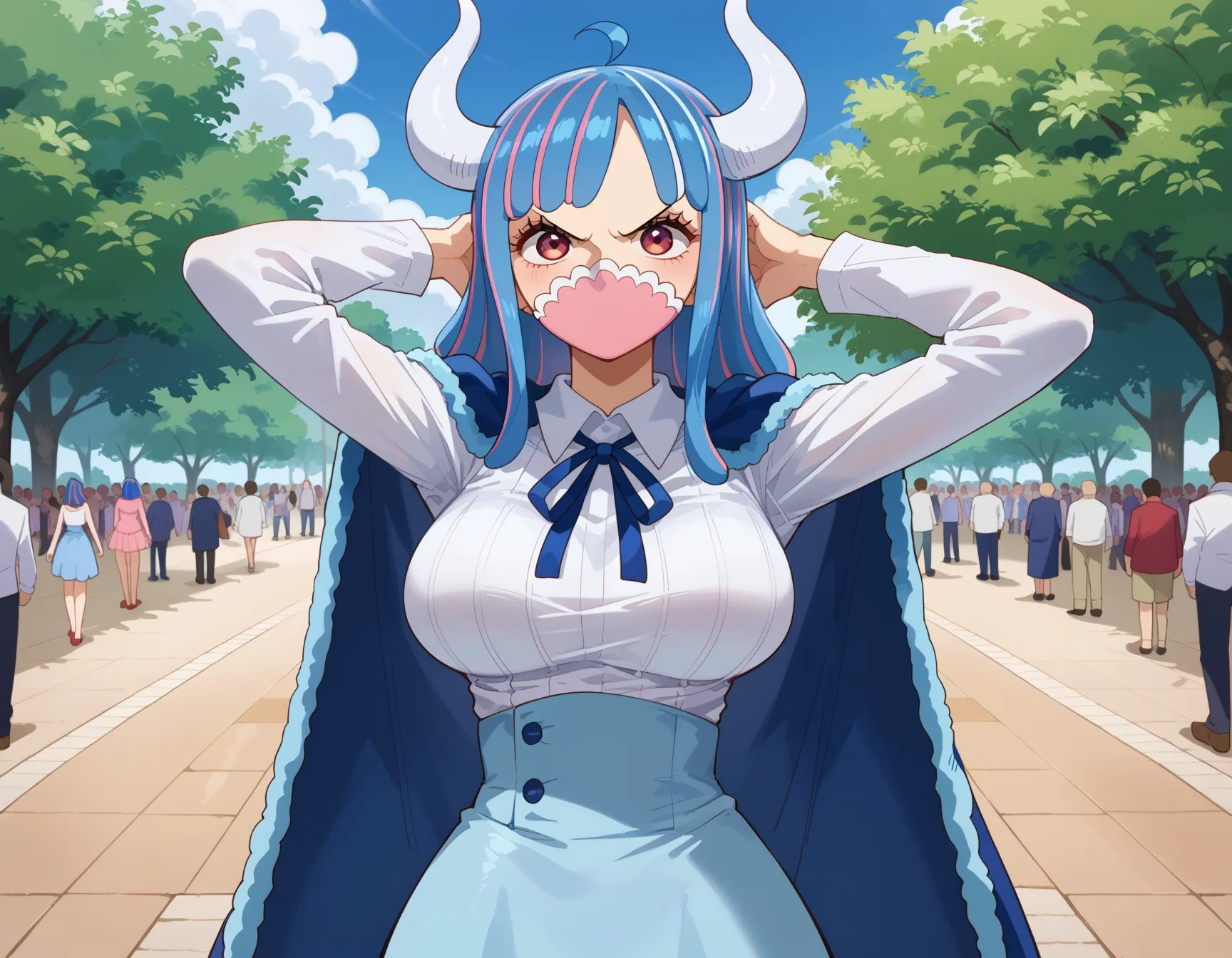 【「巨乳」AIエロ画像（イラスト・アニメ・二次元風）26161枚まとめ！(479ページ目)のエロ画像4枚目