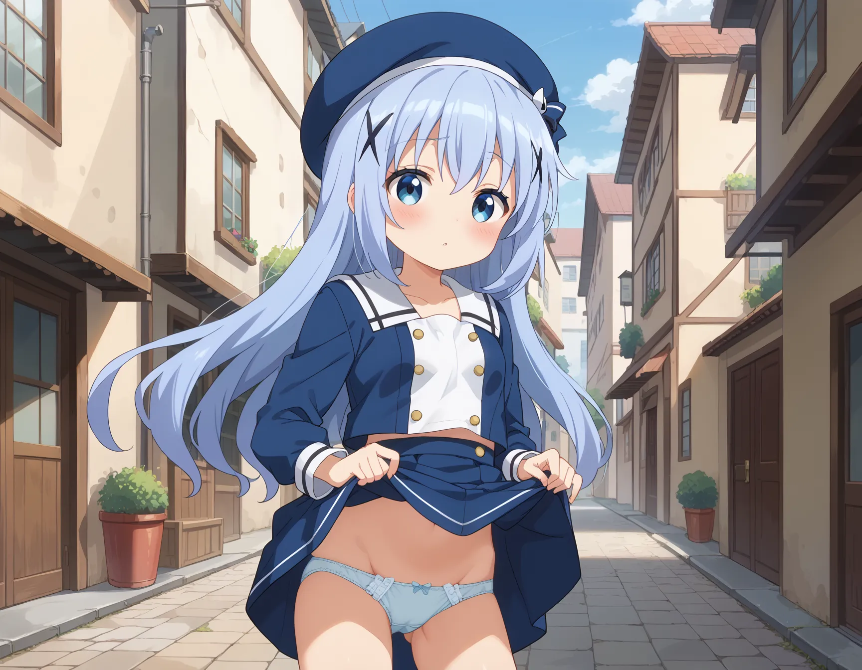 【「下着（ブラジャー・パンティ）」AIエロ画像（イラスト・アニメ・二次元風）15996枚まとめ！(287ページ目)のエロ画像30枚目