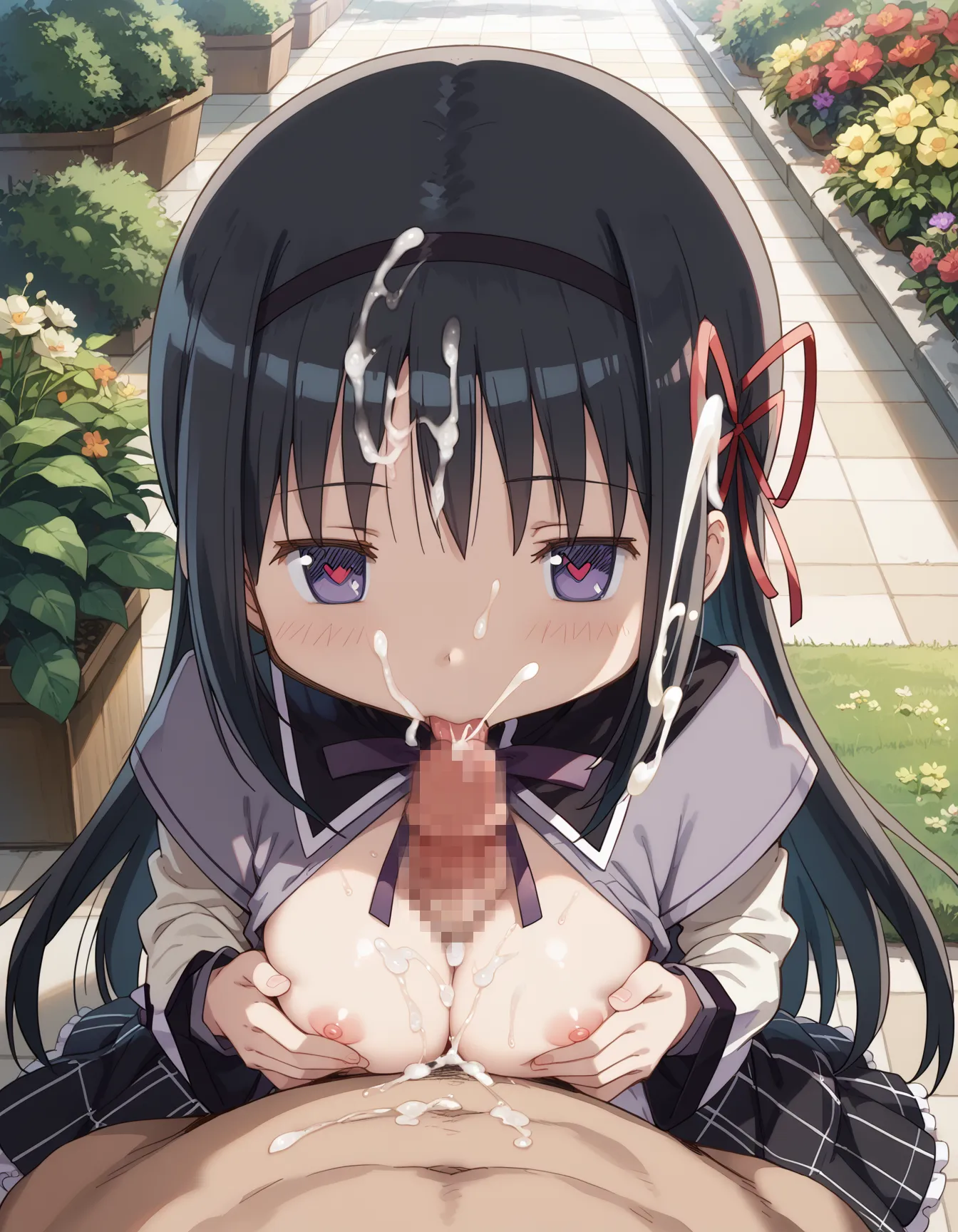 【「貧乳」AIエロ画像（イラスト・アニメ・二次元風）8390枚まとめ！(151ページ目)のエロ画像25枚目