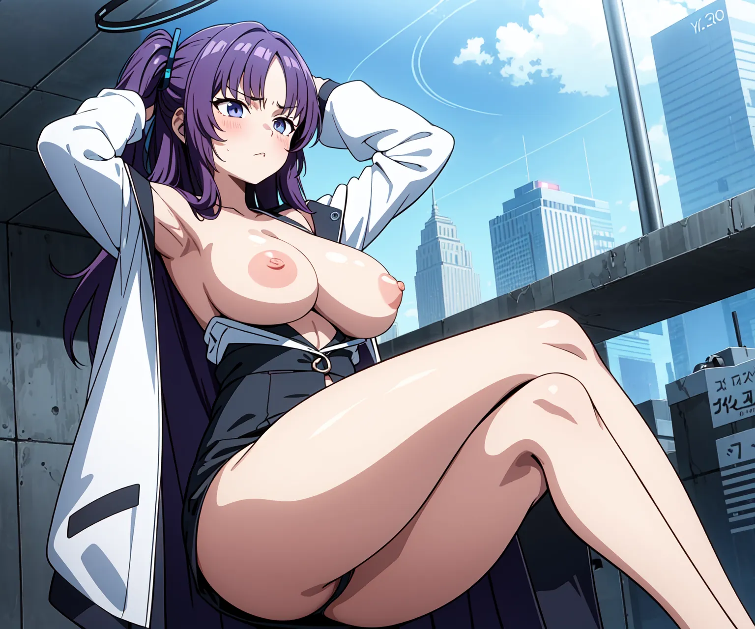 【「巨乳」AIエロ画像（イラスト・アニメ・二次元風）26161枚まとめ！(472ページ目)のエロ画像11枚目