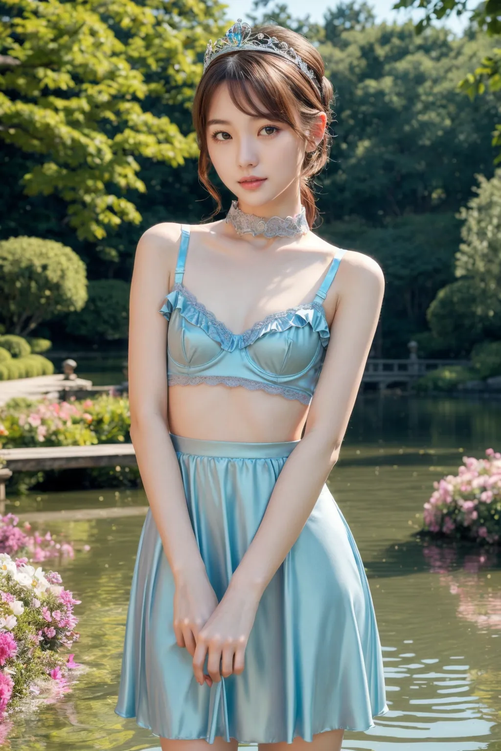 【「ロリ・小柄×下着（ブラジャー・パンティ）」AIエロ画像（リアル・実写・フォト風）3330枚まとめ！(62ページ目)のエロ画像2枚目
