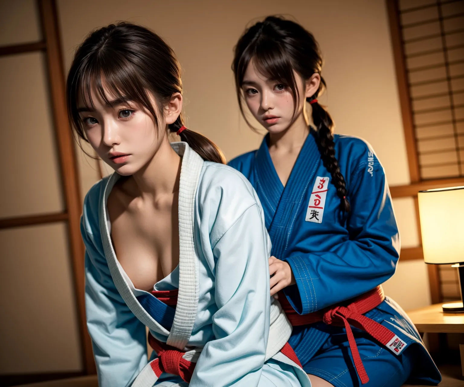 【「道着（空手・柔道）」AIエロ画像（リアル・実写・フォト風）515枚まとめ！(10ページ目)のエロ画像18枚目